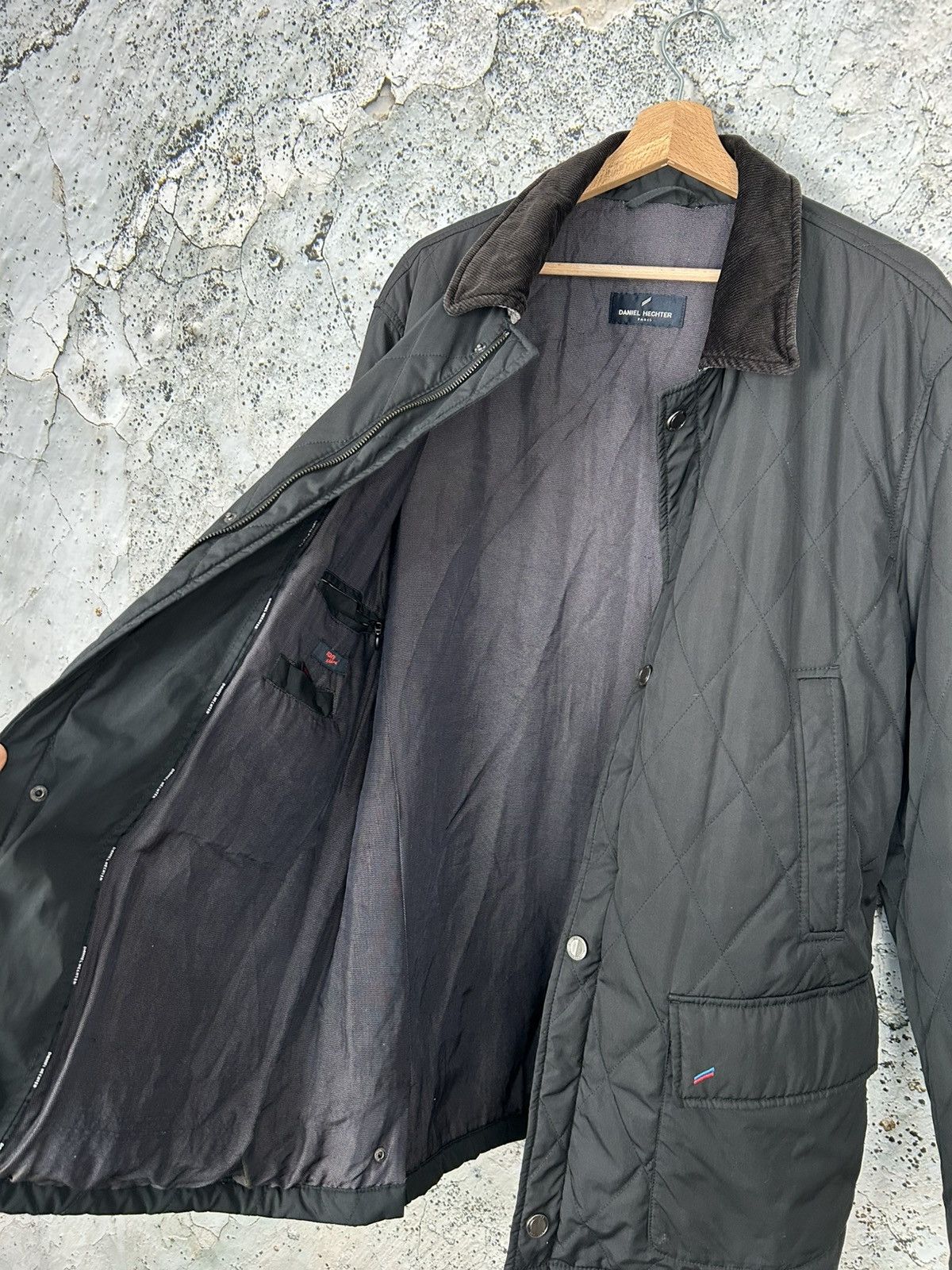 Vintage Vintage Daniel Hechter Paris Parkas Quilted Jacket 90s Size US L / EU 52-54 / 3 - 4 Thumbnail