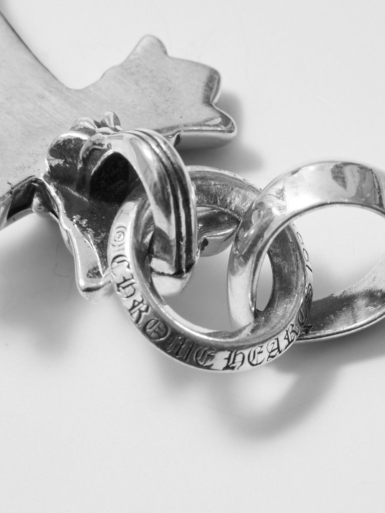 Chrome Hearts Chrome Hearts Attached Bale Cross Charm silver Size ONE SIZE - 5 Thumbnail