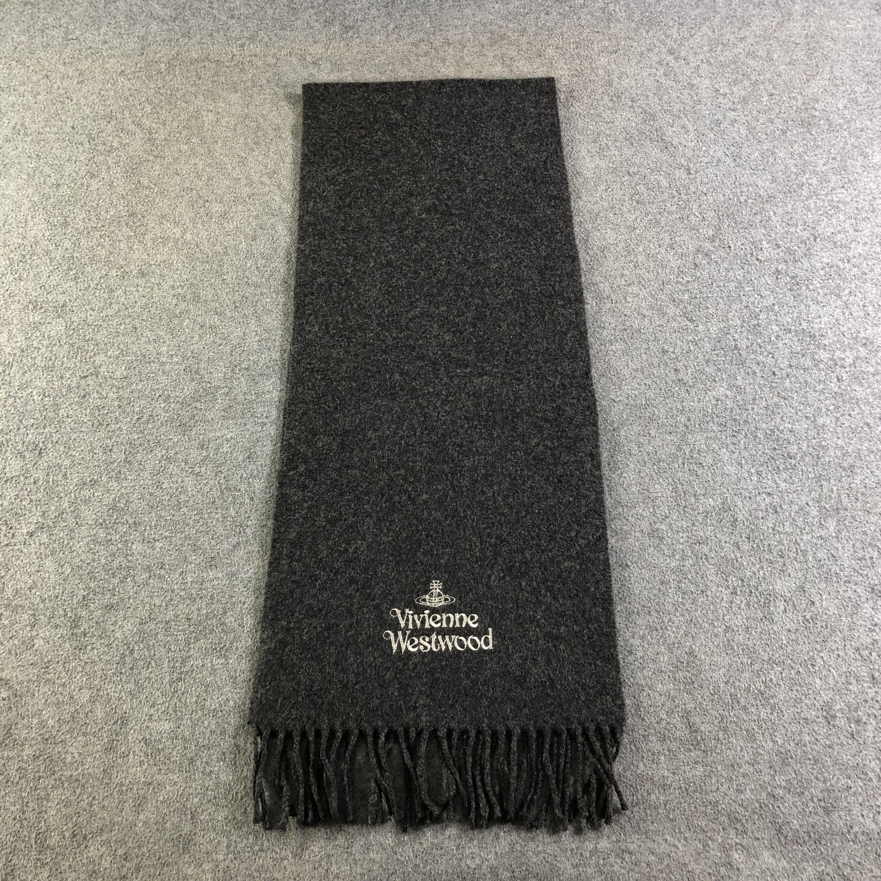 Vivienne Westwood Vivienne Westwood Wool Scarf Muffler Neckwear V2108 Size ONE SIZE - 2 Thumbnail