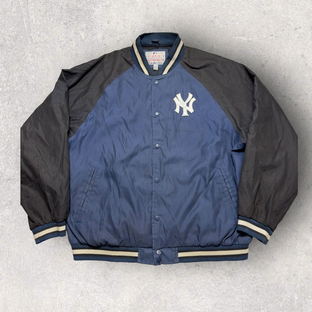 G-III × MLB × Vintage Vintage New York Yankees jacket Size US XL / EU 56 / 4 - 1 Thumbnail