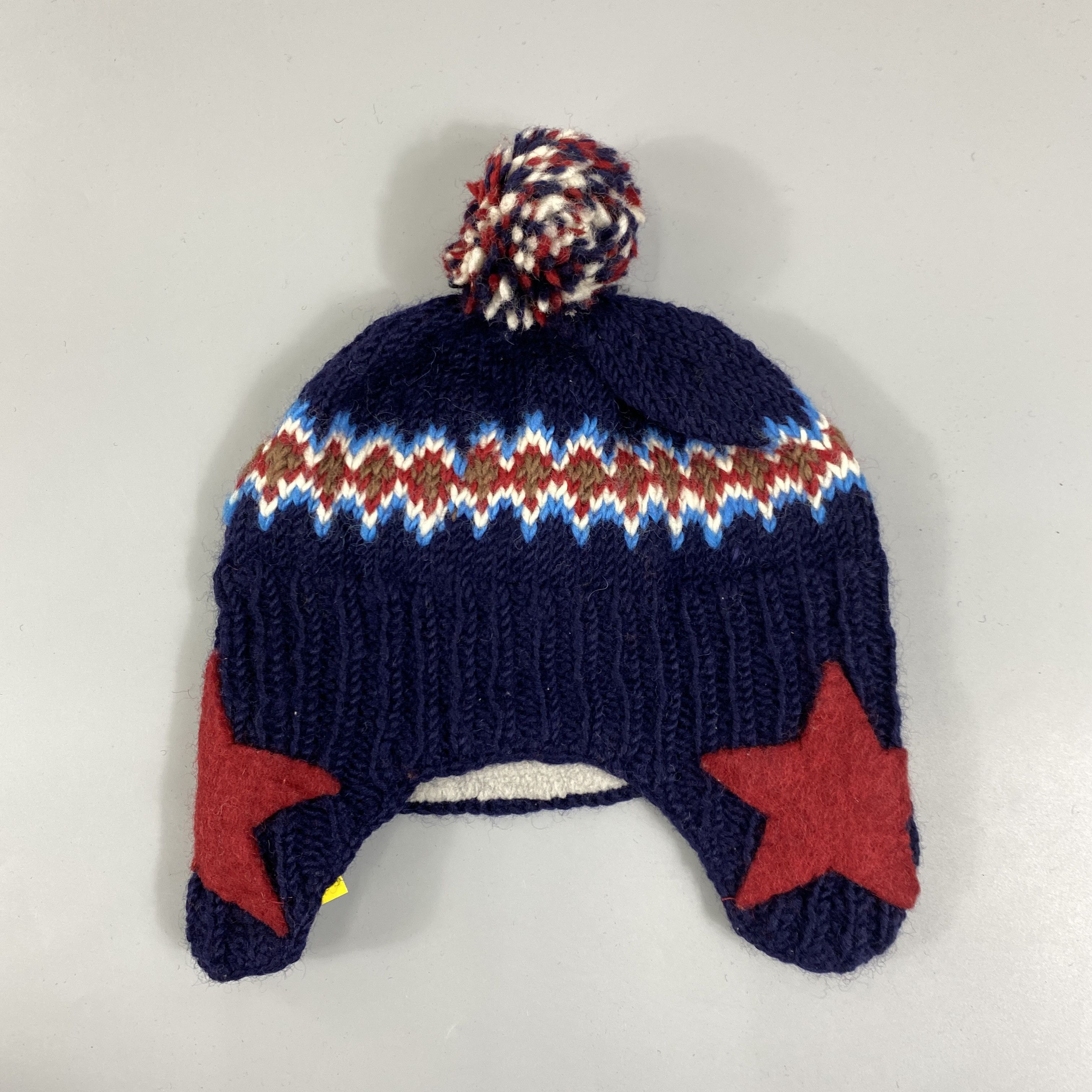 Japanese Brand Daddy Oh Daddy Ear Flap Beanie Hats-BN1129 Size ONE SIZE - 7 Thumbnail