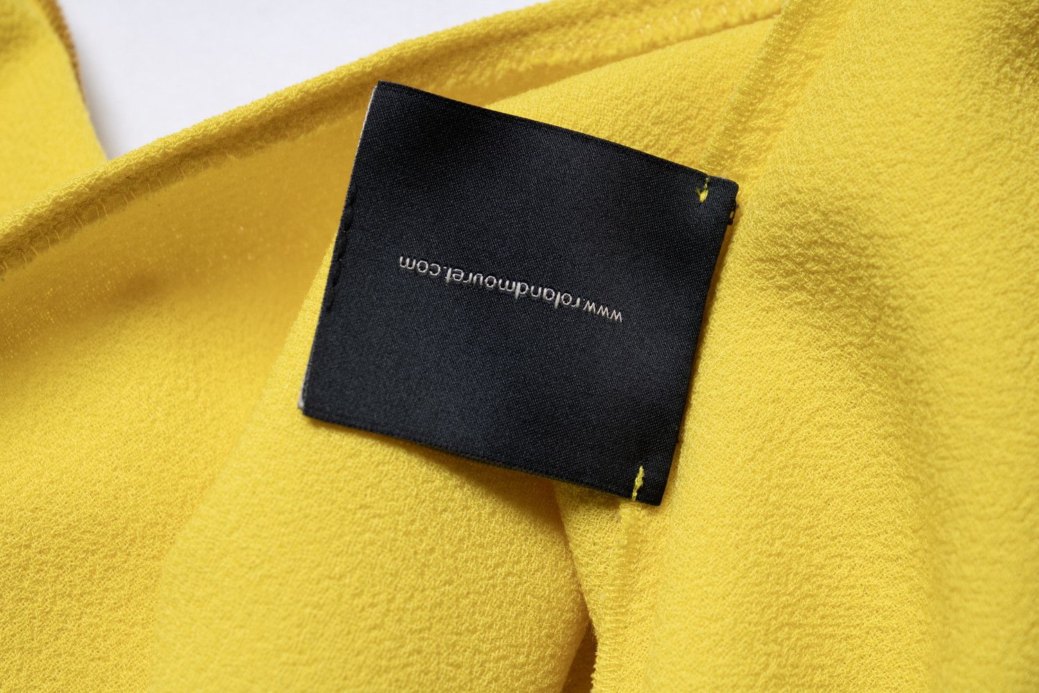 Roland Mouret Roland Mouret, Sleeves maxi dress in yellow Size L / US 10 / IT 46 - 7 Thumbnail