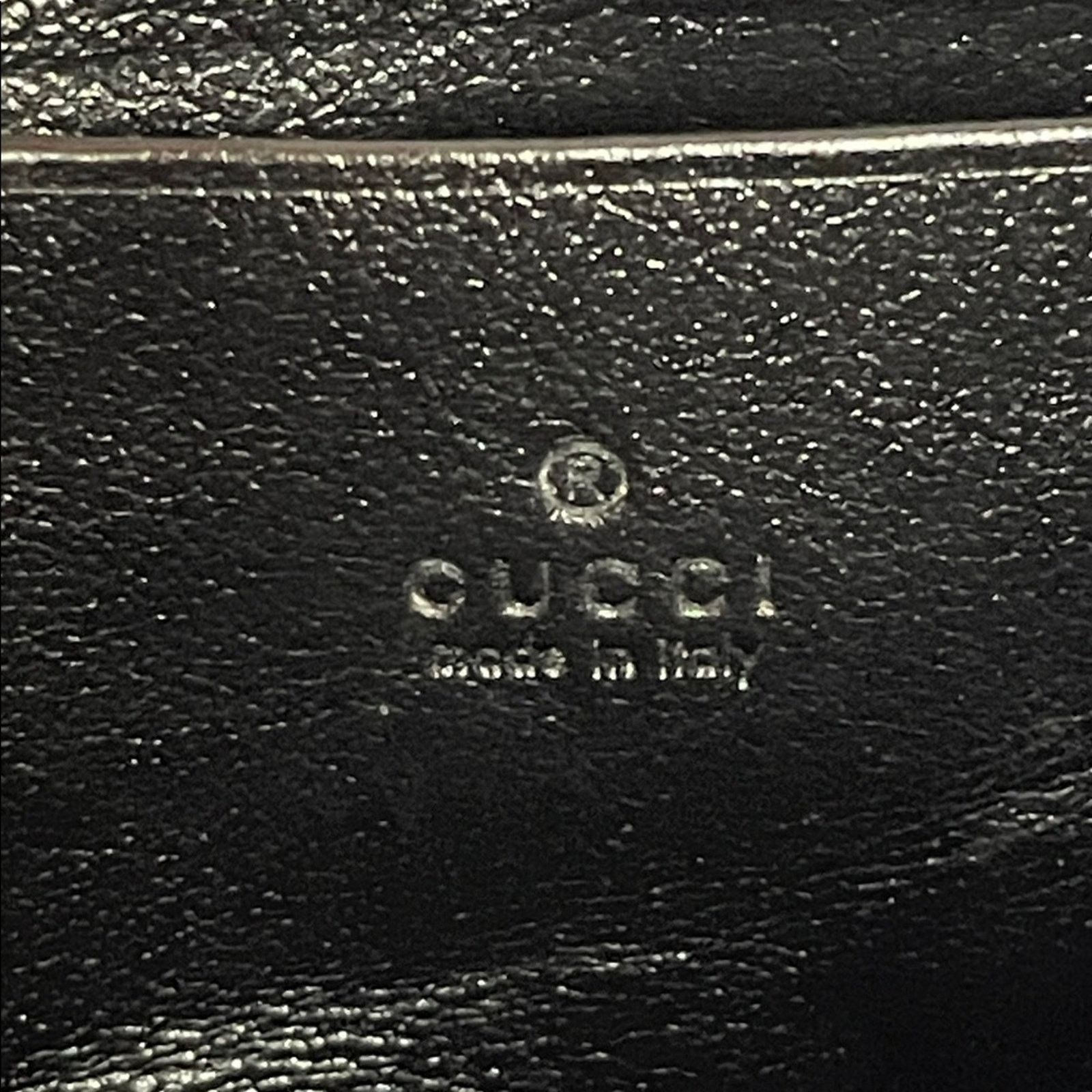 Gucci Gucci Marmont Torchon GG WOC Black/Red 573807 Size ONE SIZE - 15 Thumbnail