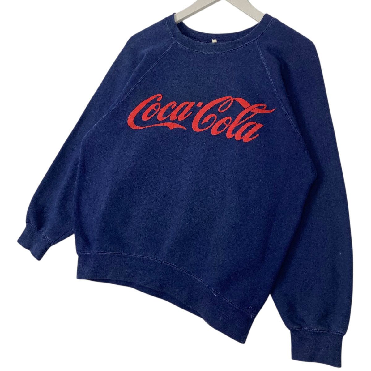 Other Vintage Coca Cola Printed Sweatshirt Crewneck Navy Blue SzM Size US M / EU 48-50 / 2 - 2 Thumbnail
