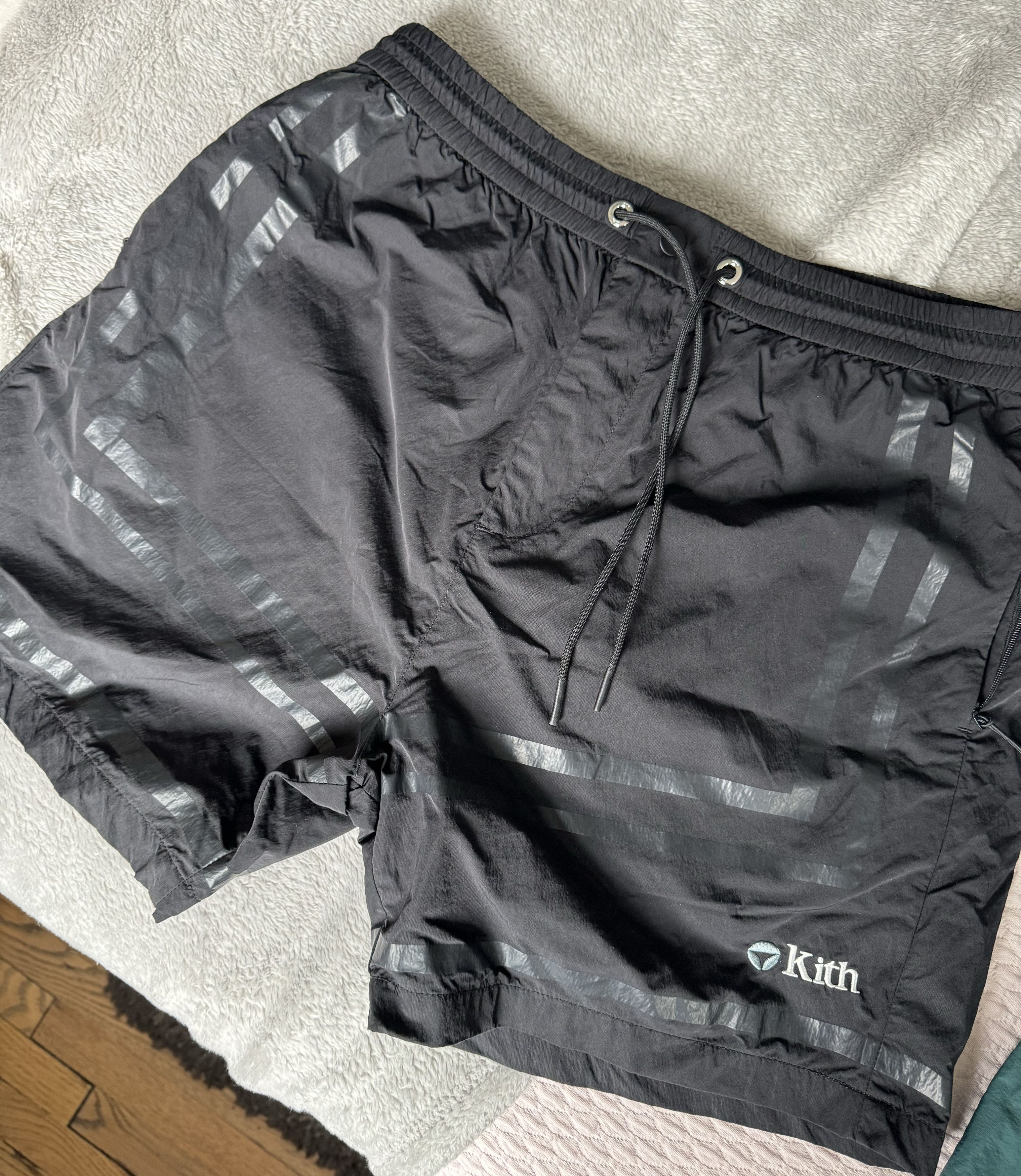 image of Kith x Taylor Made Fairway Shorts in Black, Men's (Size 34)