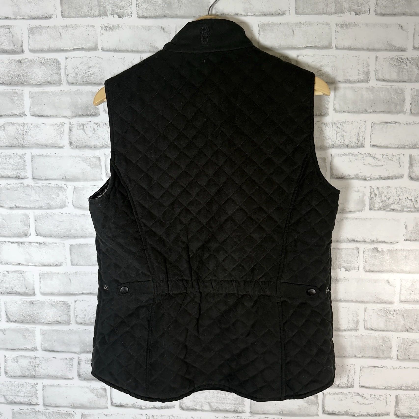 Vintage Outback Trading Company Black Quilted Full Zip Vest Womens Size L Size L / US 10 / IT 46 - 5 Thumbnail
