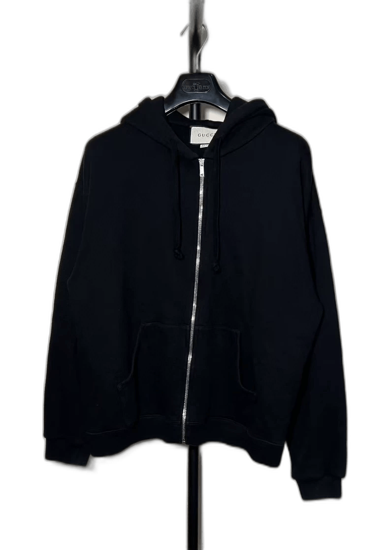 Gucci Gucci Black Zip-Up Hoodie Size US S / EU 44-46 / 1 - 1 Thumbnail