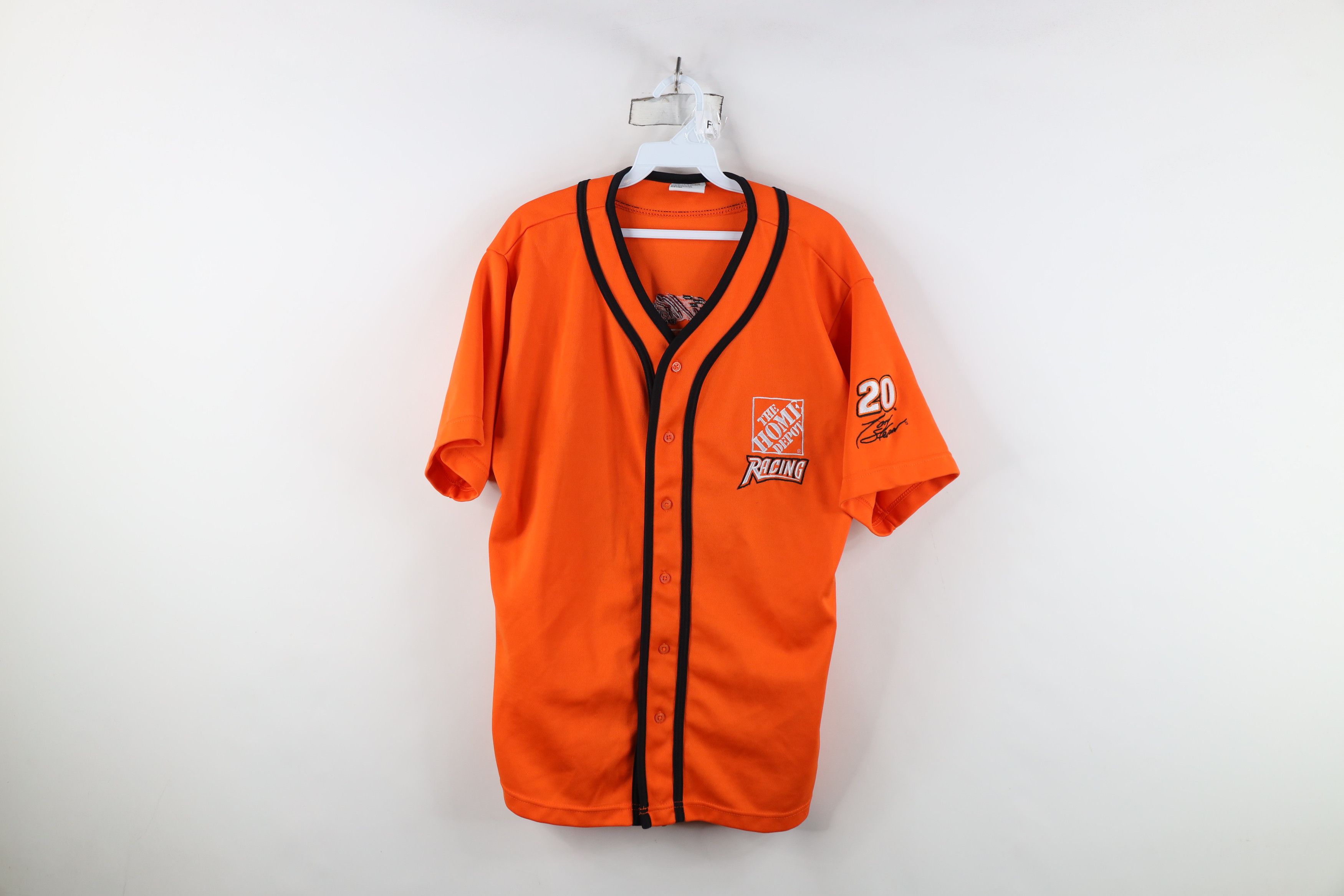 Vintage Vintage NASCAR Depot Tony Stewart Racing Baseball Jersey Size US L / EU 52-54 / 3 - 1 Thumbnail