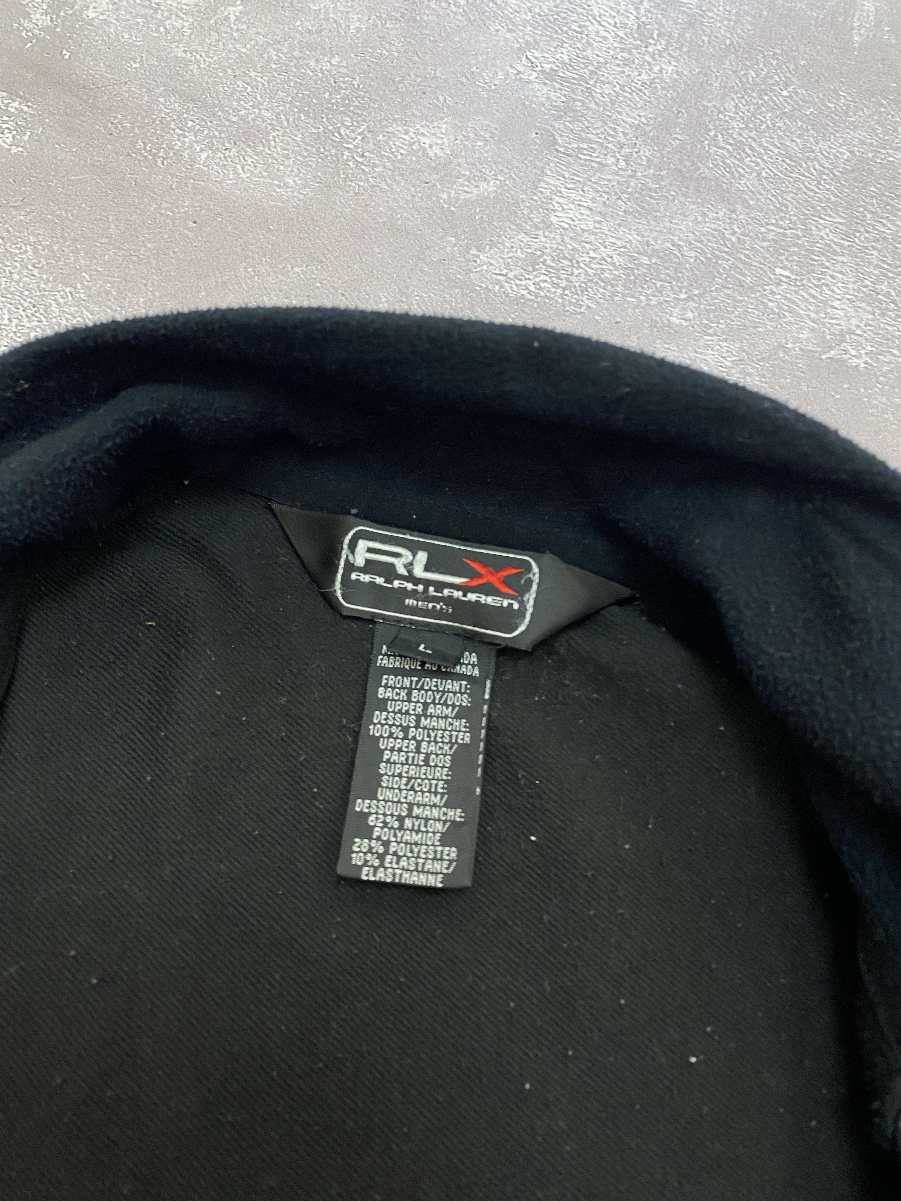 Ralph Lauren × Vintage Vintage RLX Zip Up Ninja Fleece Size US L / EU 52-54 / 3 - 9 Thumbnail
