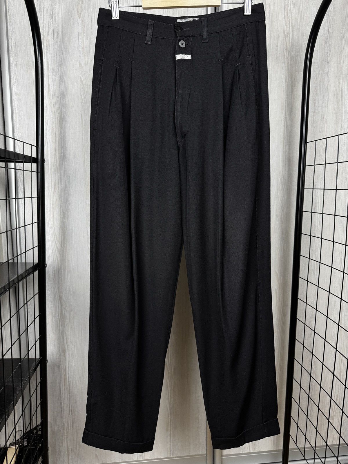 Marithe + Francois Girbaud 80s Marithe Francois Girbaud x Closed black parachute pants Size 30" / US 8 / IT 44 - 2 Thumbnail