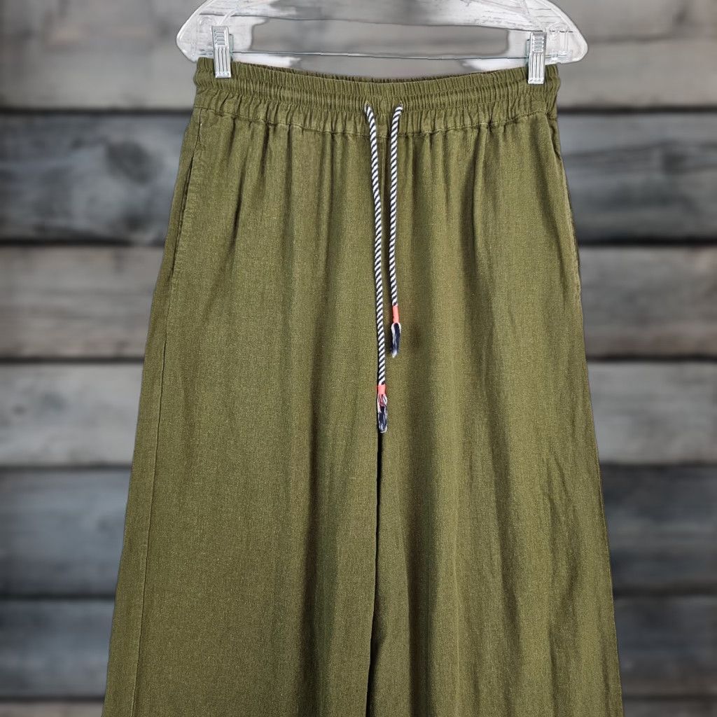 Sundry **Womens Sundry Green Small Wide Leg Pants** User: Womens Sundry Green Small Wide Leg Pants Size 28" / US 6 / IT 42 - 1 Thumbnail