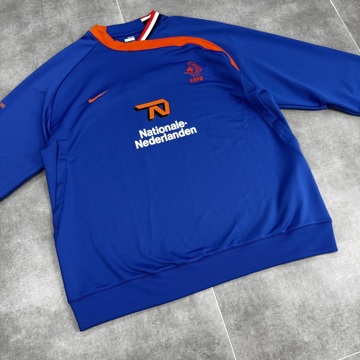 Nike Nike Holland KNVB 2006/2008 Training Soccer Sweatshirt Size US L / EU 52-54 / 3 - 3 Thumbnail