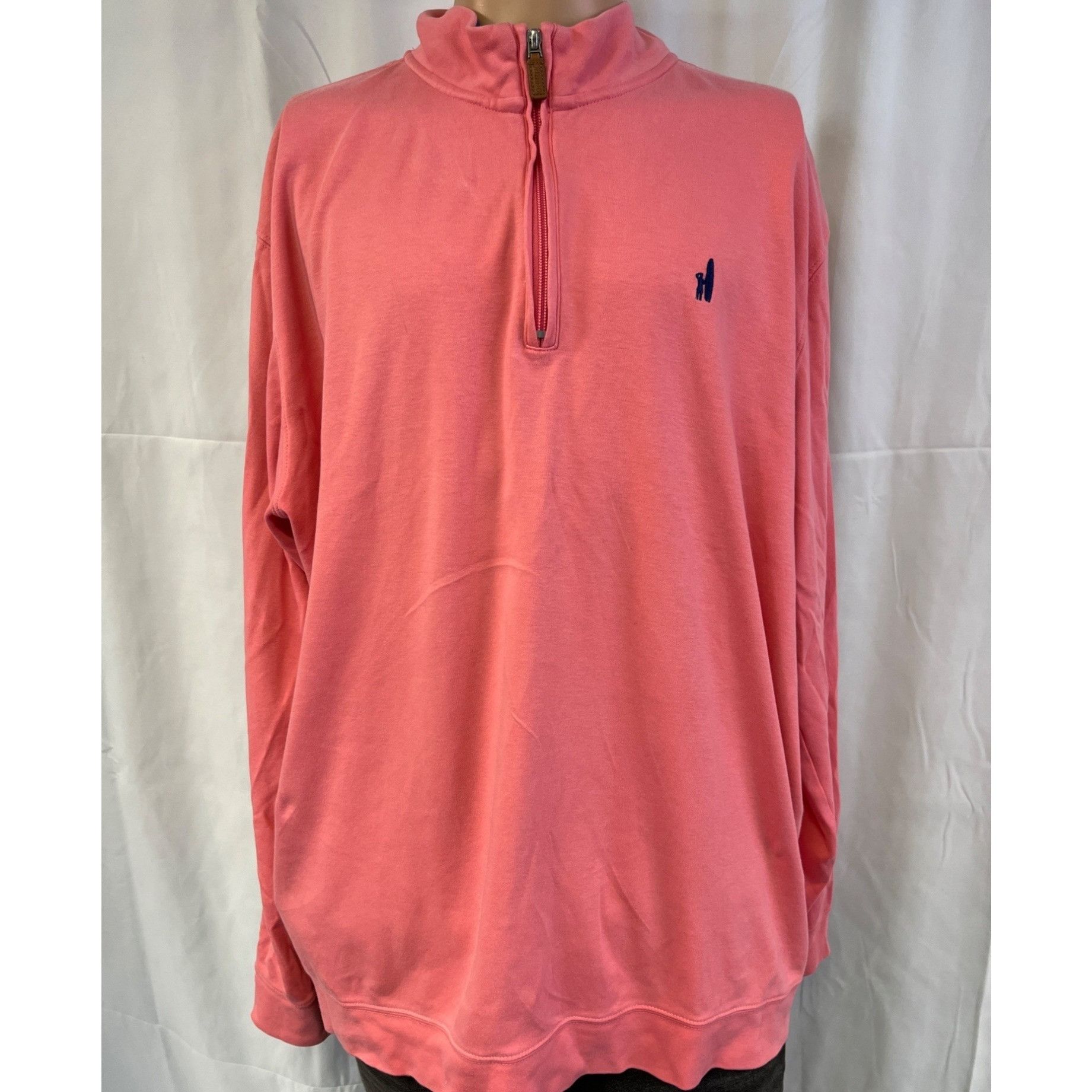 johnnie-O Johnnie-O Men's Pink Sweatshirt/Pullover Sz XL SKU 4705 Size XL / US 12-14 / IT 48-50 - 1 Thumbnail