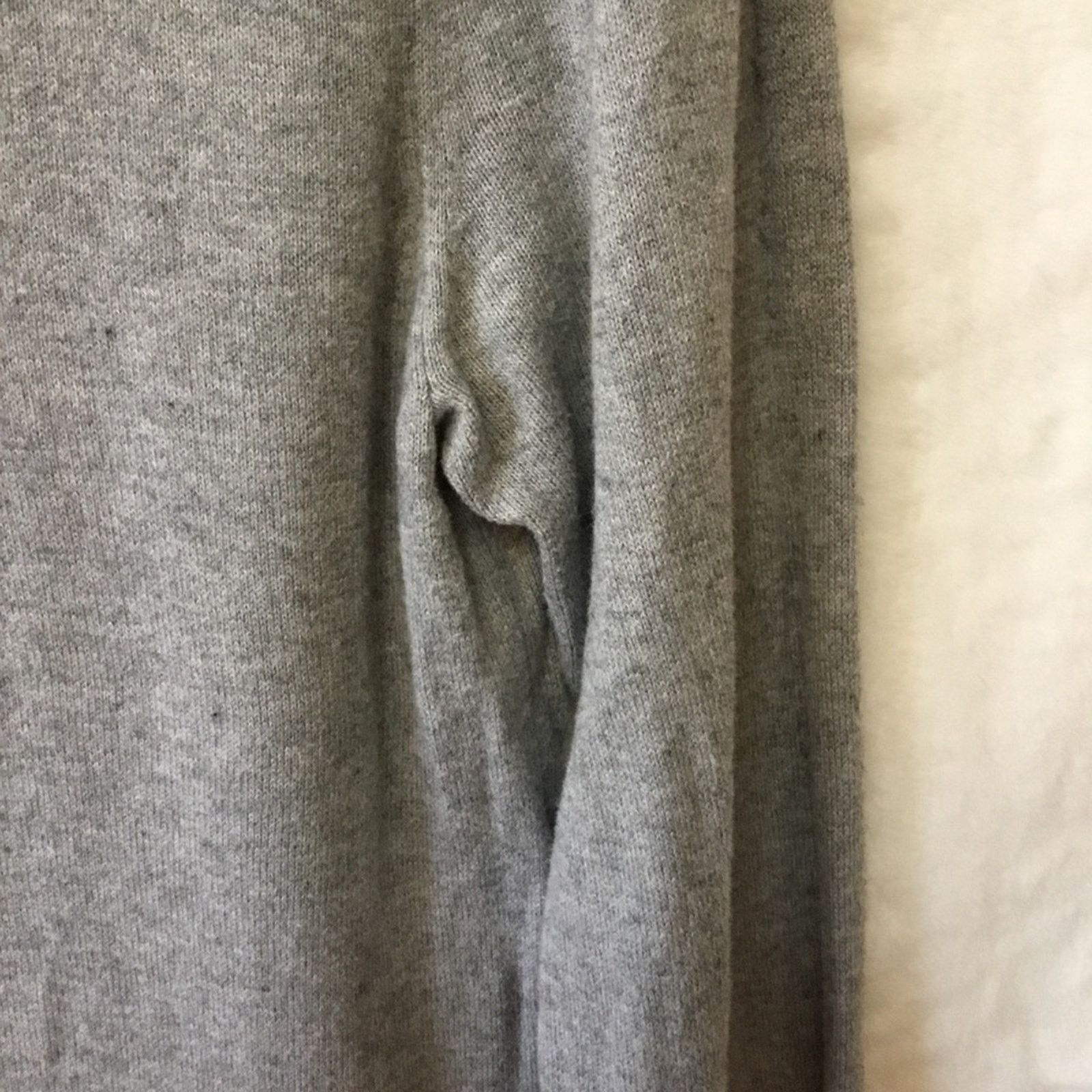 Abercrombie & Fitch Abercrombie & Fitch Gray Cotton/Cashmere Turtleneck Sweater Size M / US 6-8 / IT 42-44 - 5 Thumbnail