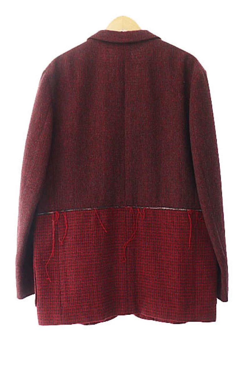 Comme des Garcons Comme Des Garcons Middle Ages Suit Jacket Splicing Design Size L / US 10 / IT 46 - 2 Thumbnail