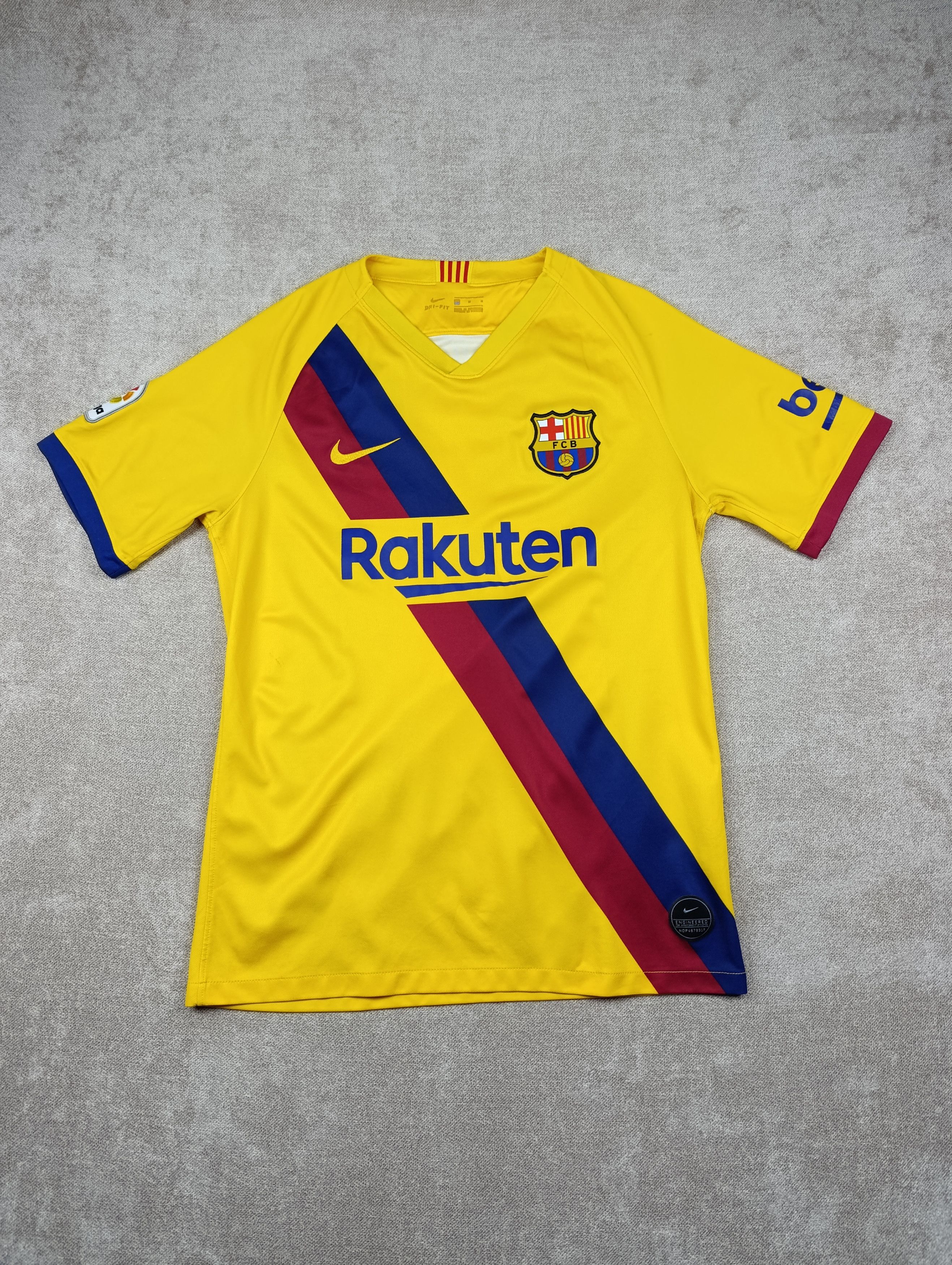 Nike NIKE BARCELONA 2019\20 AWAY FOOTBALL SHIRT JERSEY #10 MESSI Size US M / EU 48-50 / 2 - 1 Thumbnail