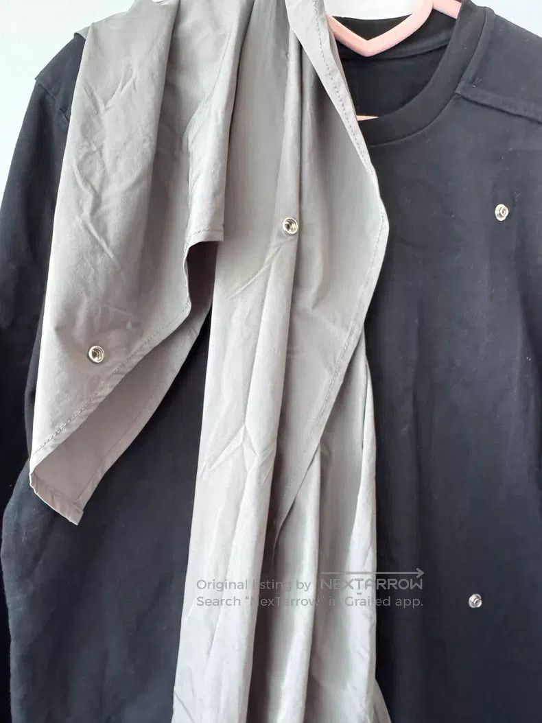Rick Owens Rick Owens Rare, Removable, Irregular, Multi-Wear Black Lo Size US L / EU 52-54 / 3 - 4 Thumbnail