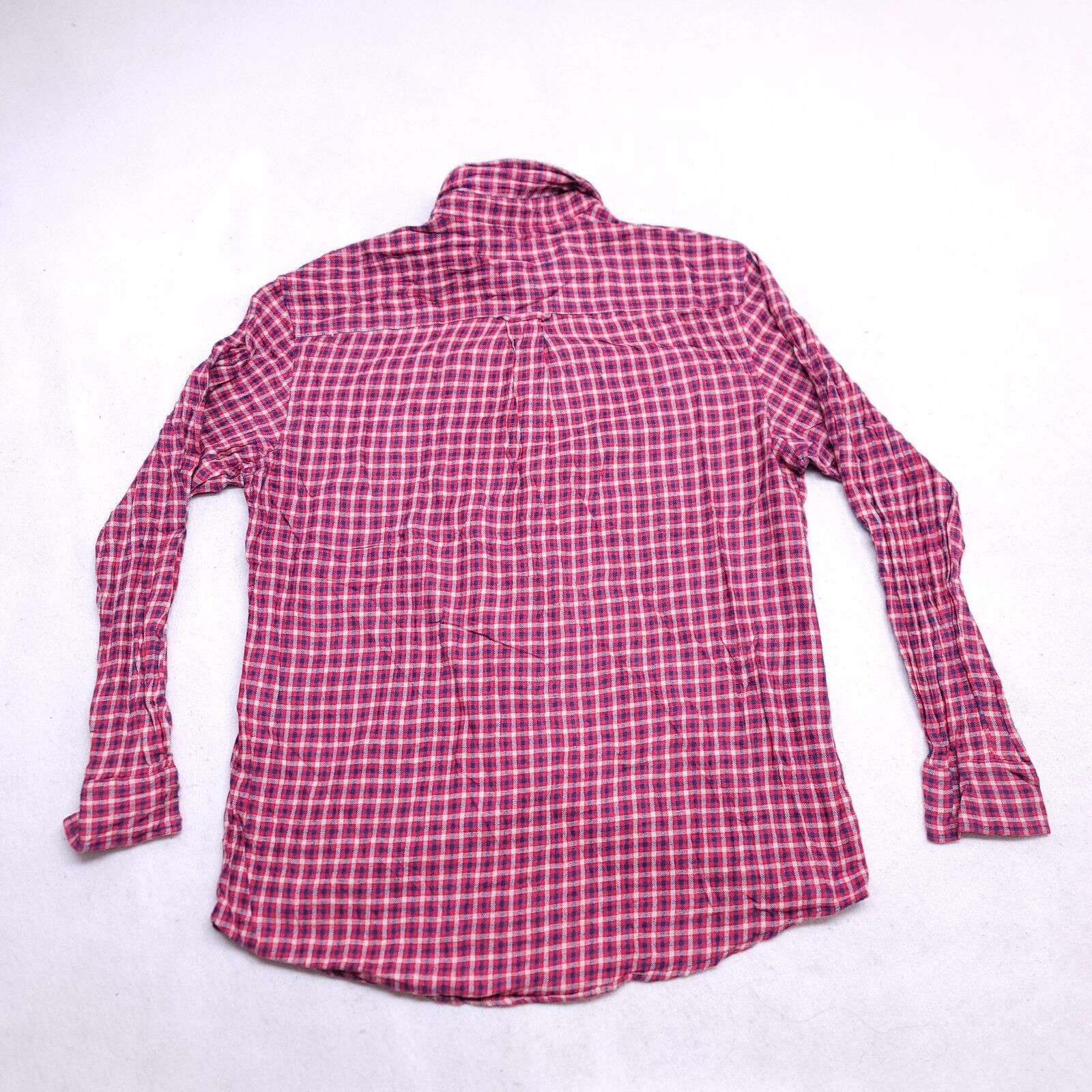 Saddlebred Saddlebred Tartan Flannel Shirt Mens Size Large L Red Blue Size US L / EU 52-54 / 3 - 10 Thumbnail