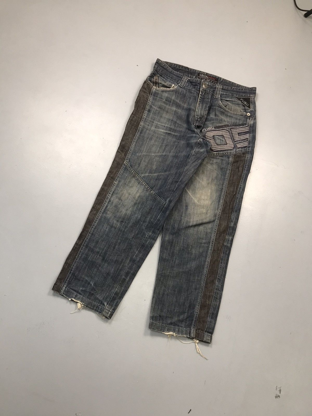Fubu Vintage Fubu SpellOut denim Size US 34 / EU 50 - 3 Thumbnail