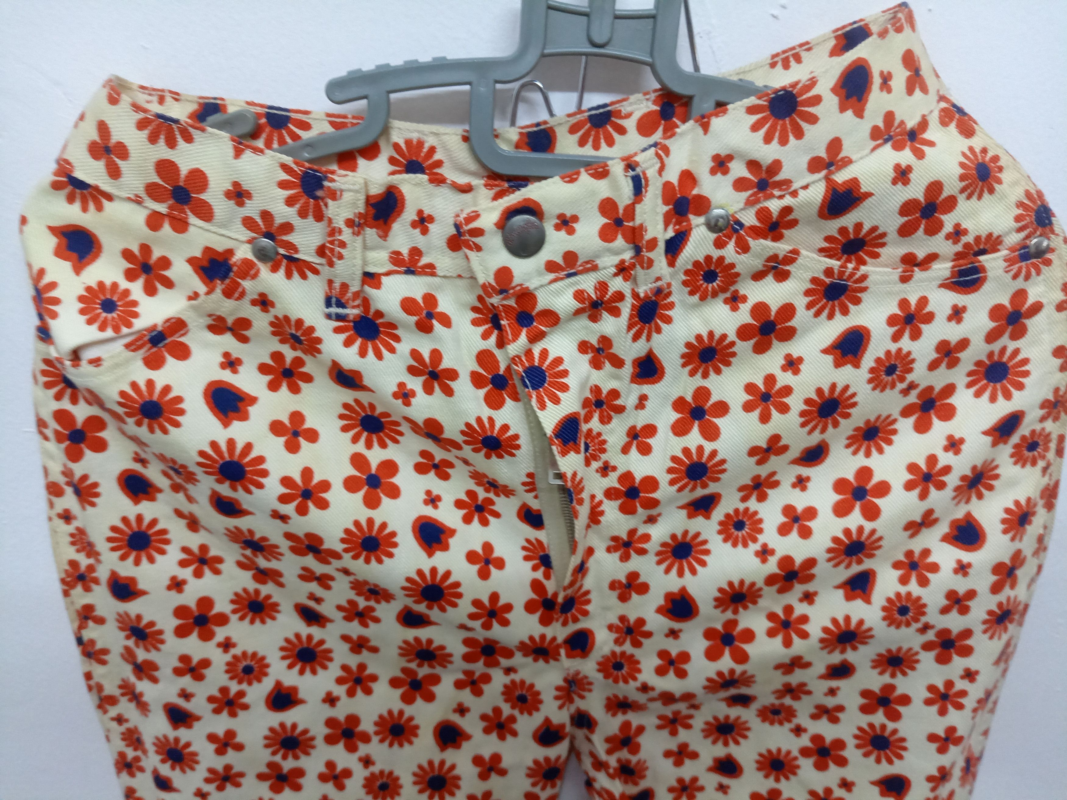 Wrangler Vintage 70's wrangler floral hippies jeans size 26 Size 26" / US 2 / IT 38 - 4 Thumbnail