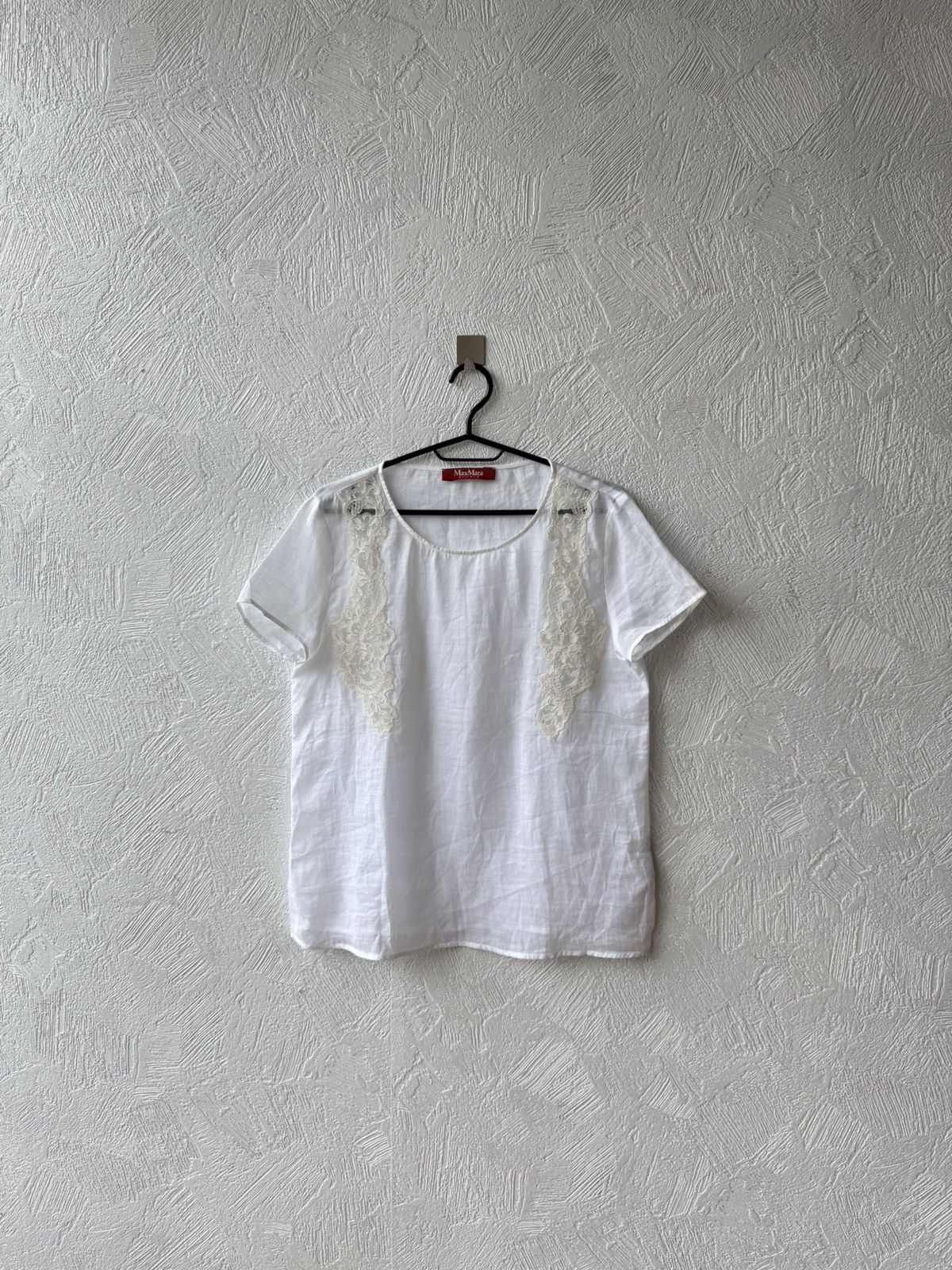 Max Mara Max Mara Tshirt Blouses Size M / US 6-8 / IT 42-44 - 1 Thumbnail