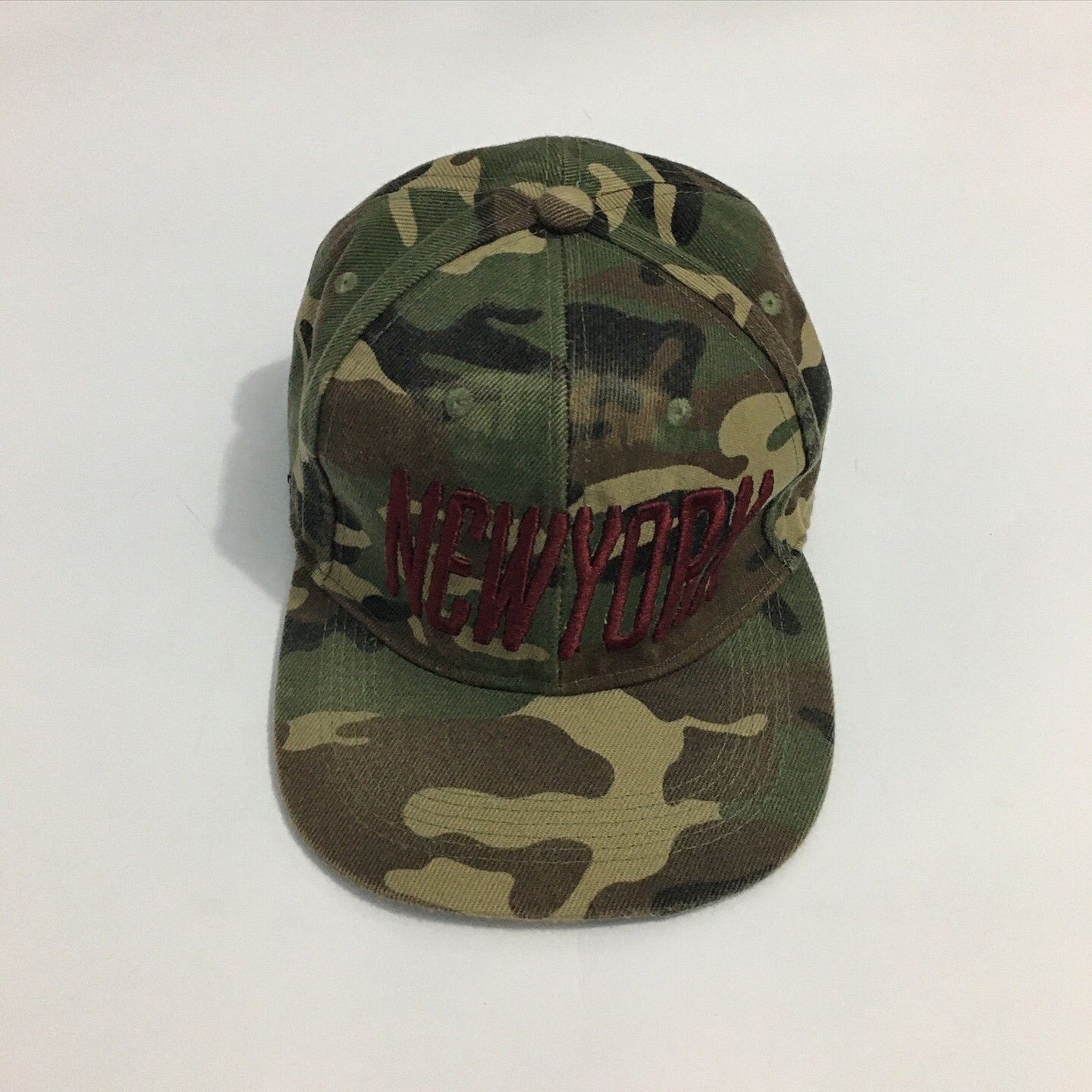 Vintage New York Camo Snapback Size ONE SIZE - 2 Thumbnail