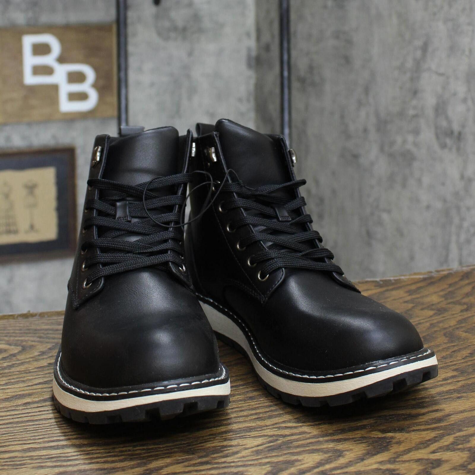 Designer Goodfellow & Co Men's Forrest Work Boots 88097799 Black 9.5 Size US 9.5 / EU 42-43 - 3 Thumbnail