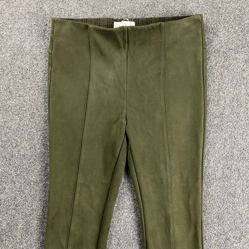 Anthropologie Anthropologie Pants Women's 30 Green Pull On Stretch Legging Size 30" / US 8 / IT 44 - 2 Thumbnail