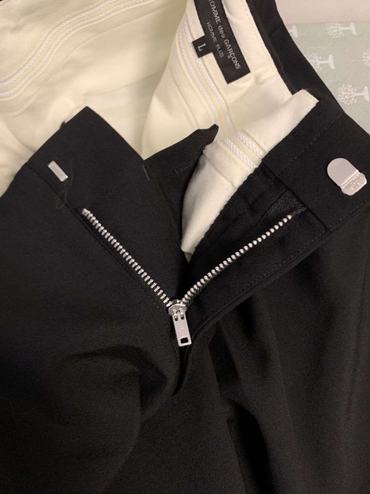 Comme des Garcons Homme Plus Tailored pants Size 40R - 7 Thumbnail