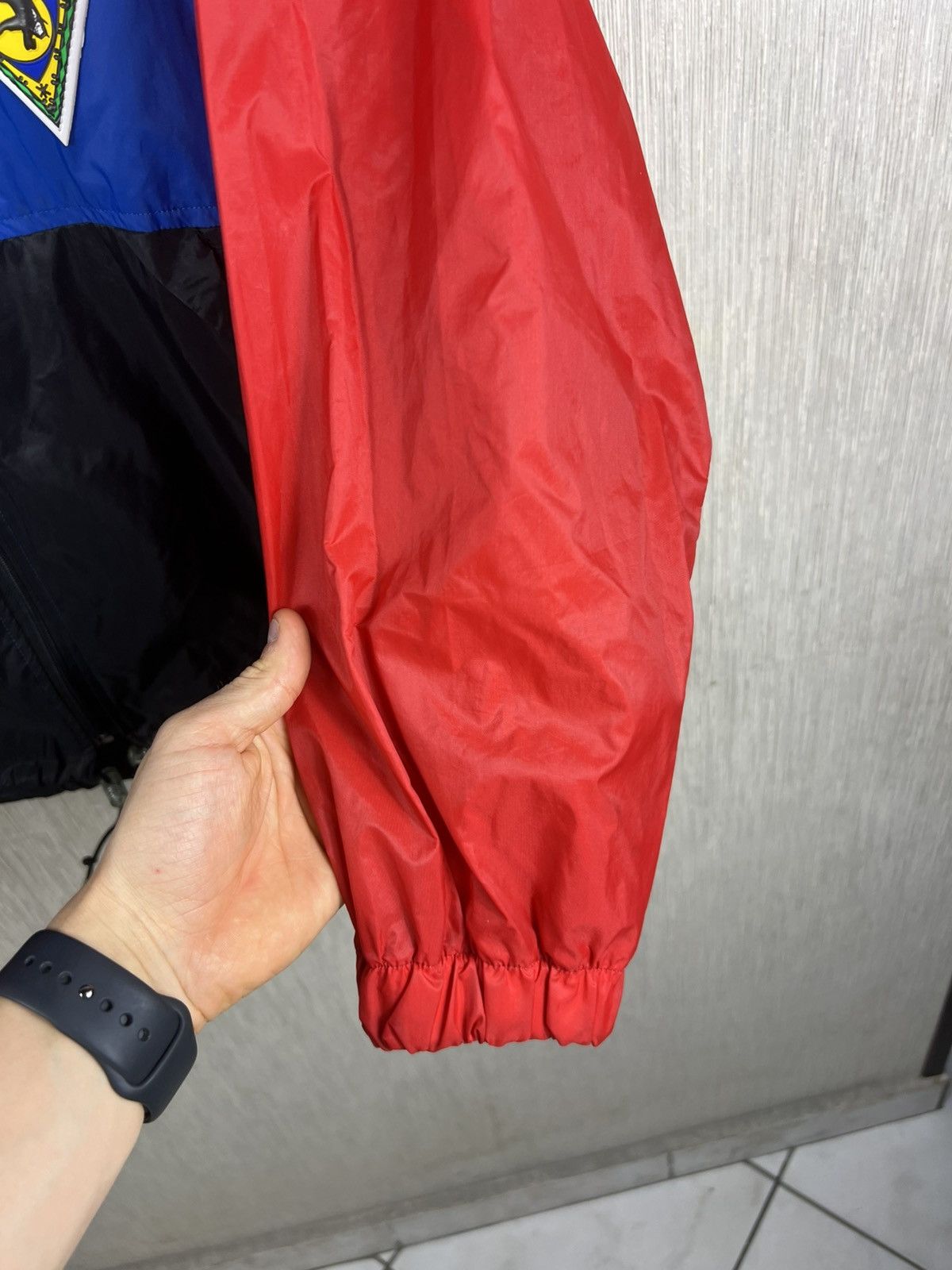 Adidas Vintage 80s Adidas nylon windbreaker jacket water sports Size US M / EU 48-50 / 2 - 12 Thumbnail