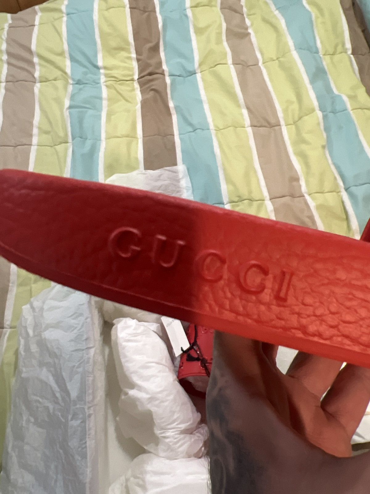 Gucci Gucci slides Size US 11 / EU 44 - 8 Thumbnail