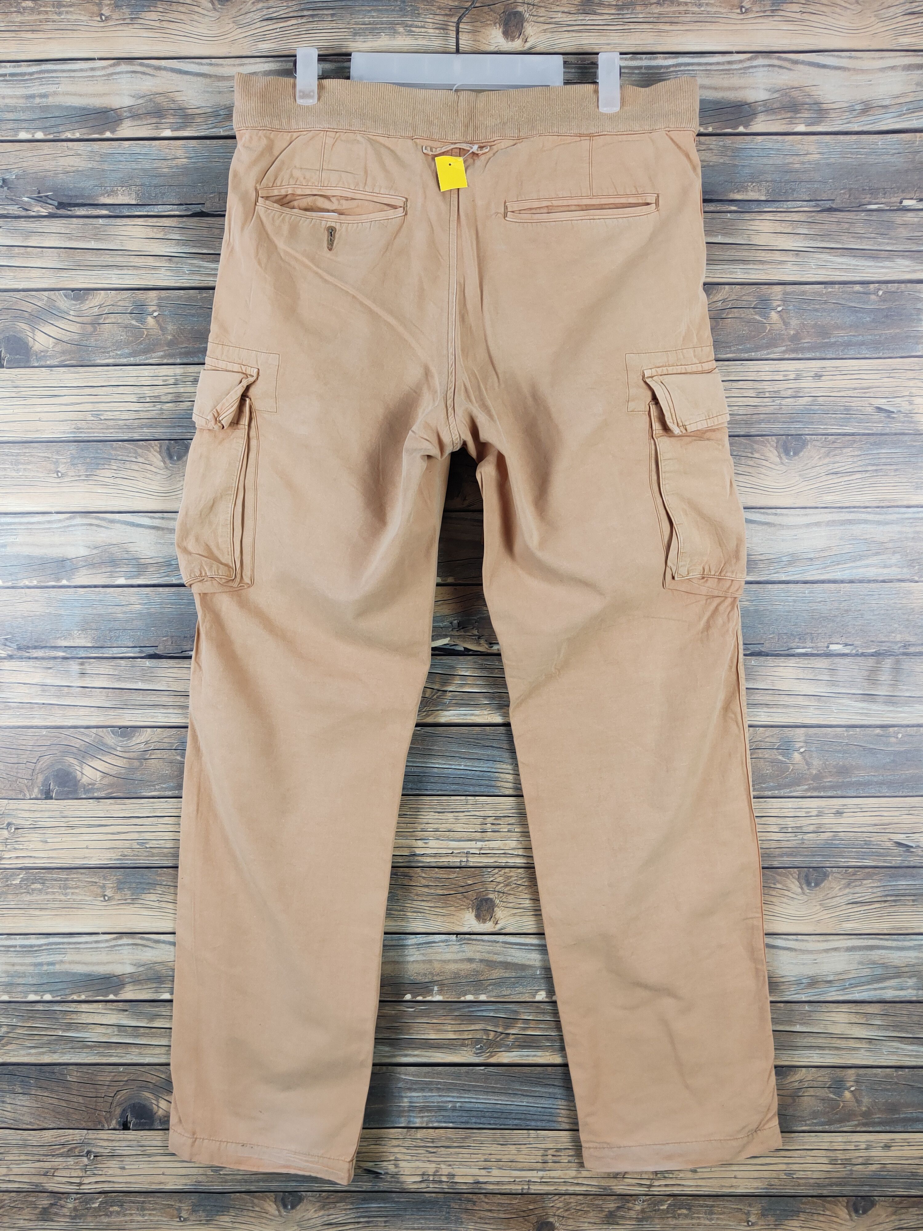 ADAM ET ROPE Adam et Rope Orange Multipocket Tactical Cargo Pants #W1898 Size US 31 - 7 Thumbnail