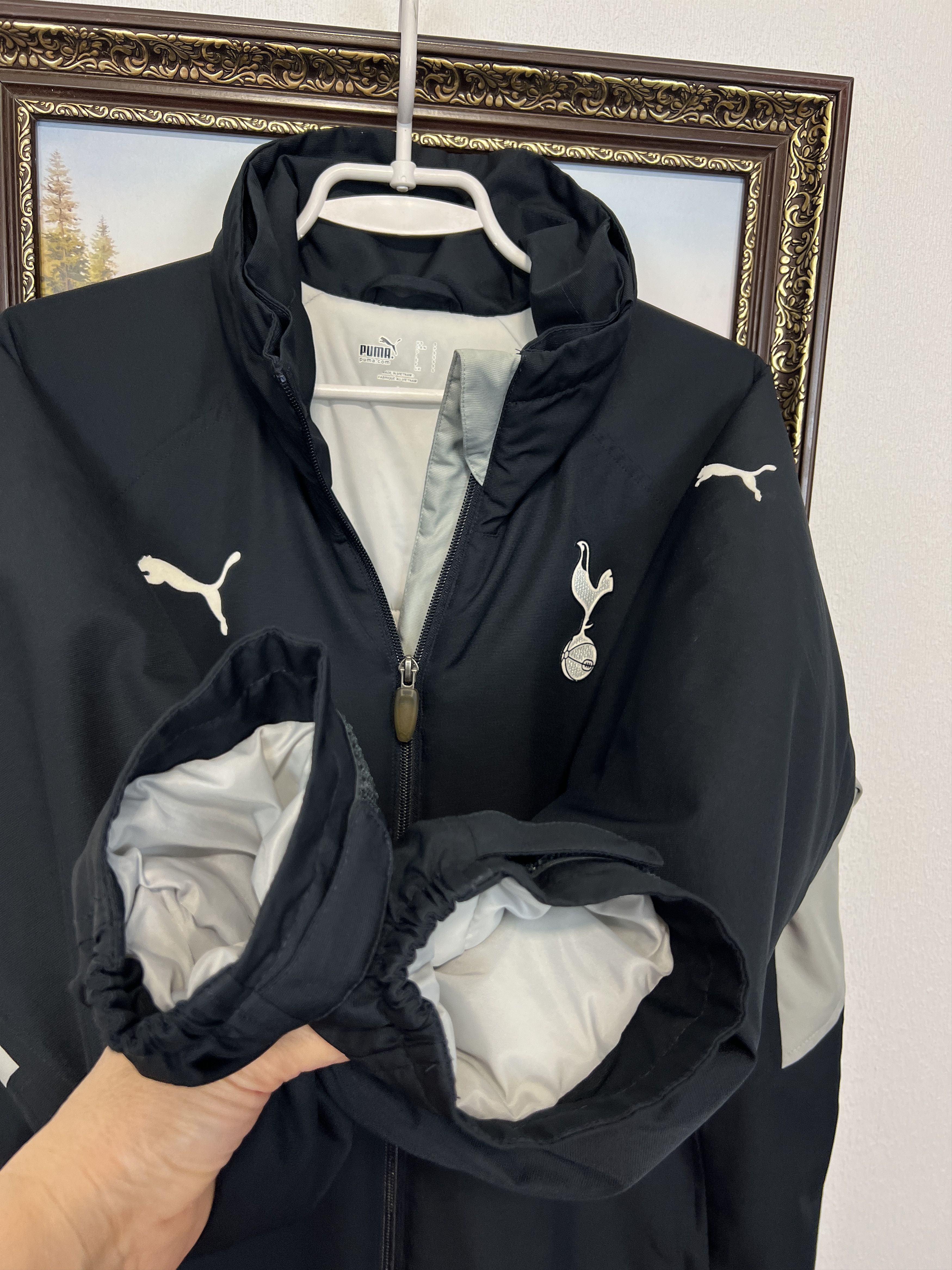 Puma Vintage Puma Tottenham Hotspur Football Padded Jacket Soccer Size US S / EU 44-46 / 1 - 7 Thumbnail