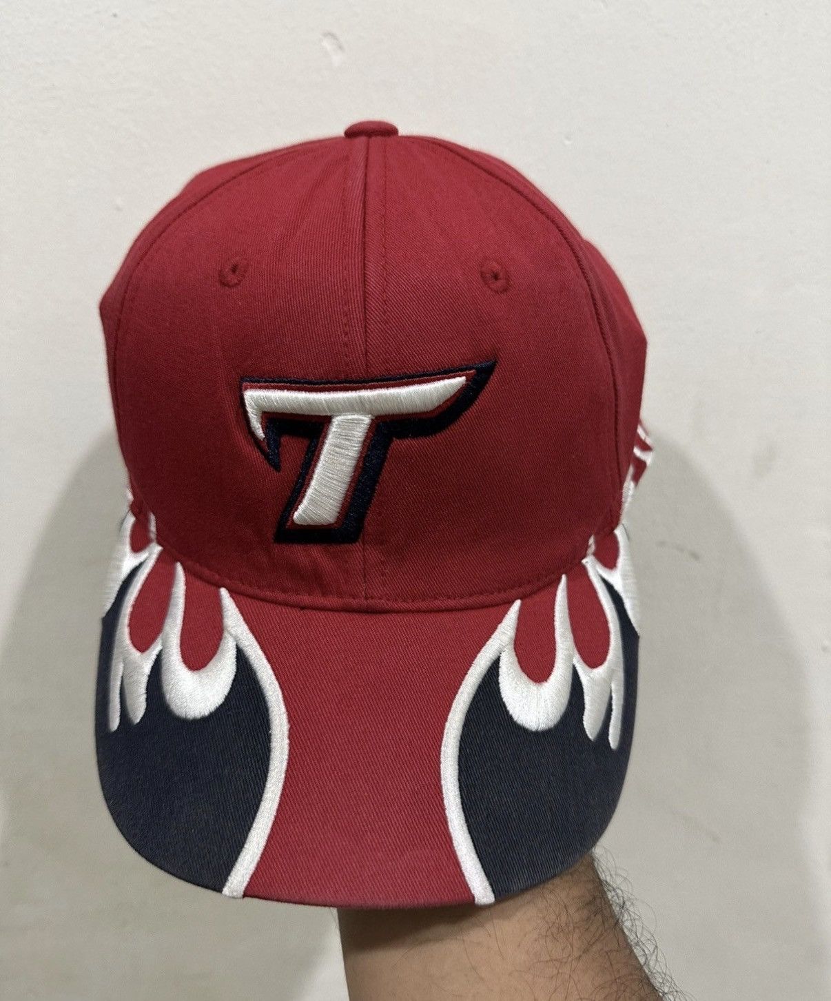 Japanese Brand VTG Kia TIGERS Flame Hat Size ONE SIZE - 3 Thumbnail
