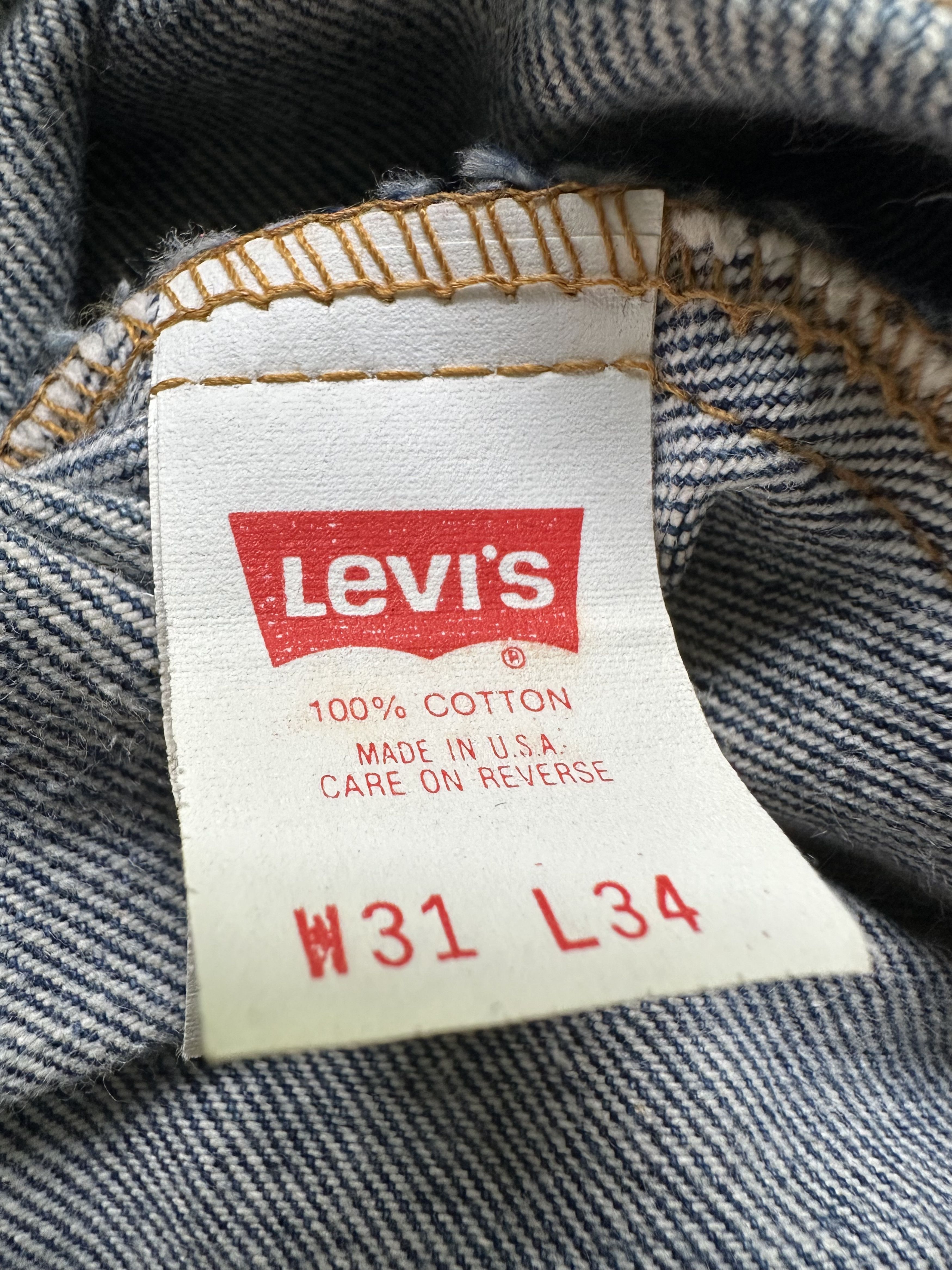Levi's Vintage Clothing Vintage Early 90s Levi’s 517 Made In Usa Flare Jeans Size US 30 / EU 46 - 21 Thumbnail