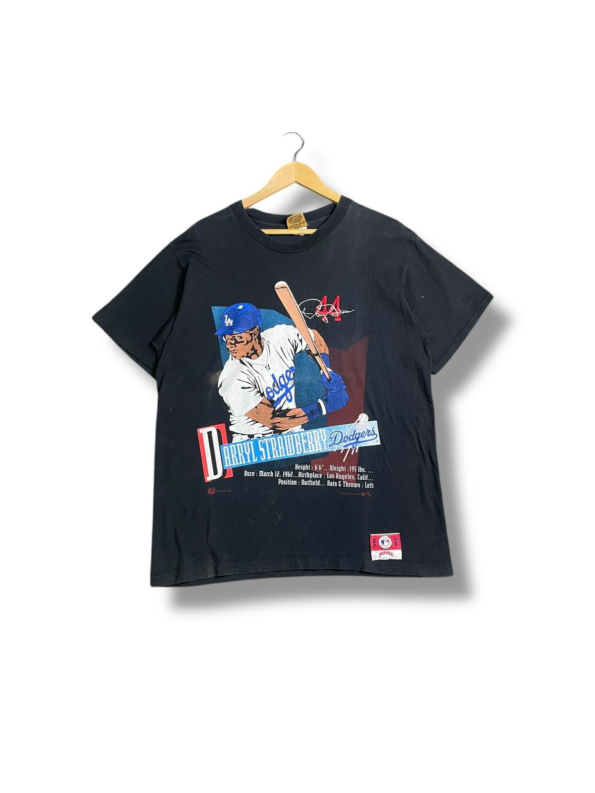 Designer × Nutmeg × Vintage Nutmeg x Vintage 90’s Dodgers Tshirt (36) Size US L / EU 52-54 / 3 - 1 Thumbnail
