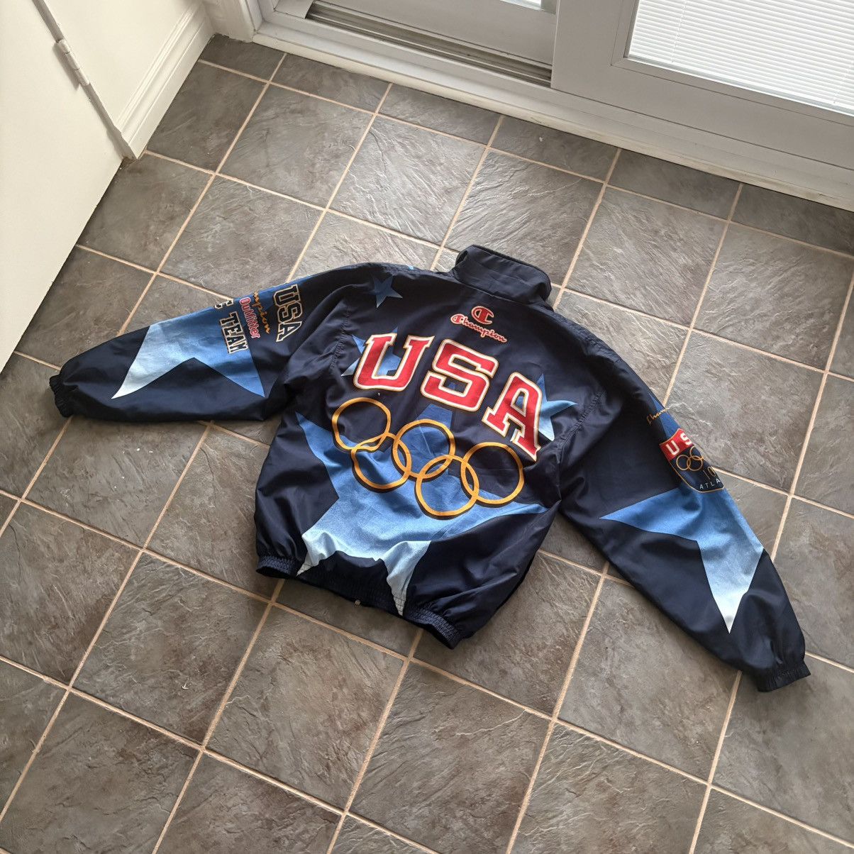 1996 Champion USA Olympic Team Track Jacket – VintageFolk