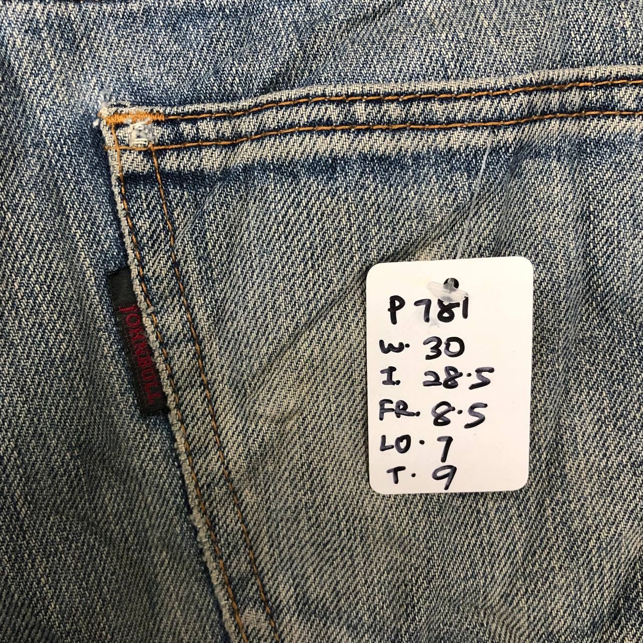 Johnbull × URBAN RESEARCH DOORS P781 URBAN RESEARCH x JOHN BULL DISTRESSED SKINNY JEANS Size US 30 / EU 46 - 5 Thumbnail