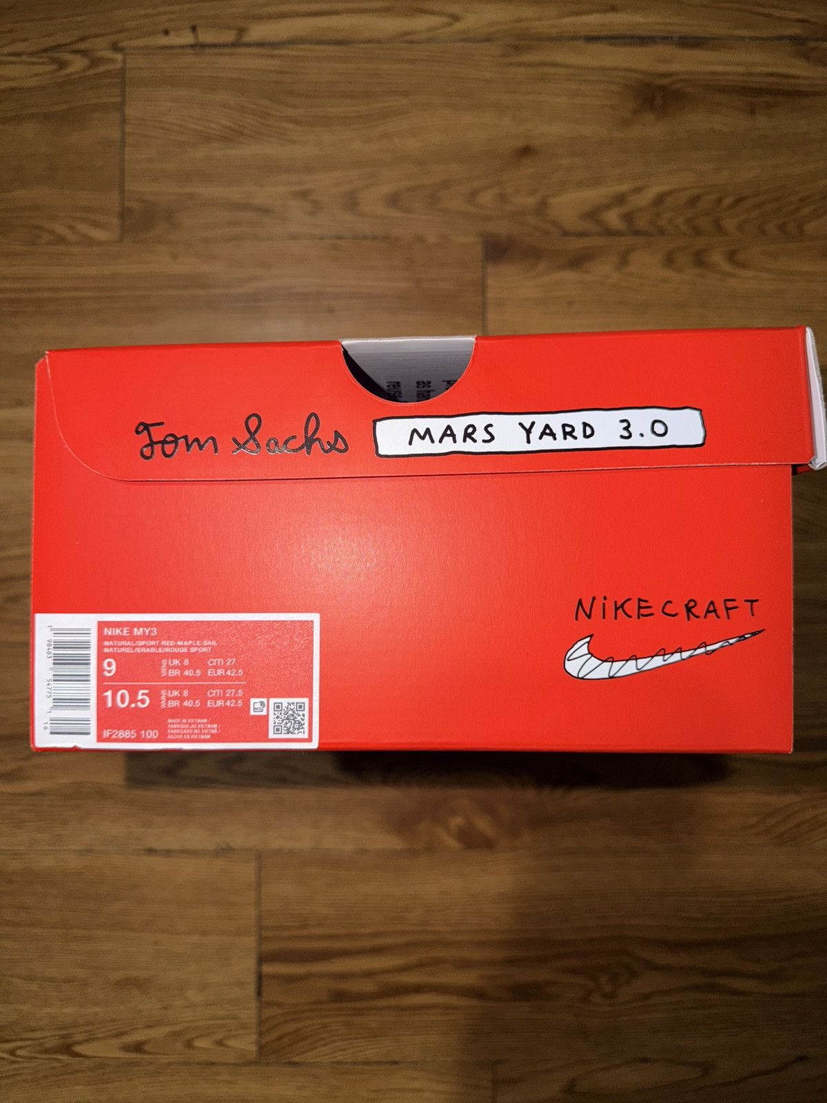 Nike × Tom Sachs NikeCraft Mars Yard Shoe 3.0 Tom Sachs Space Camp Size 9 M Size US 9 / EU 42 - 6 Thumbnail