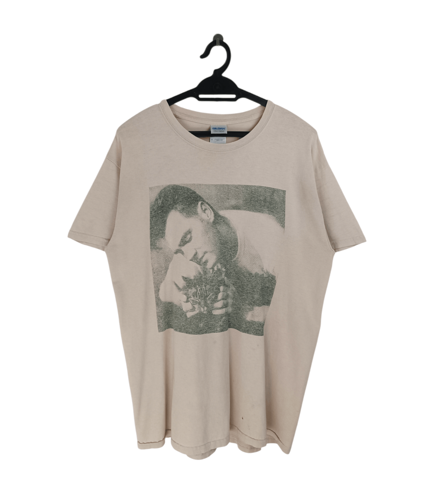 VINTAGE MORRISSEY & THE CAT TEE the smiths pets cute cure