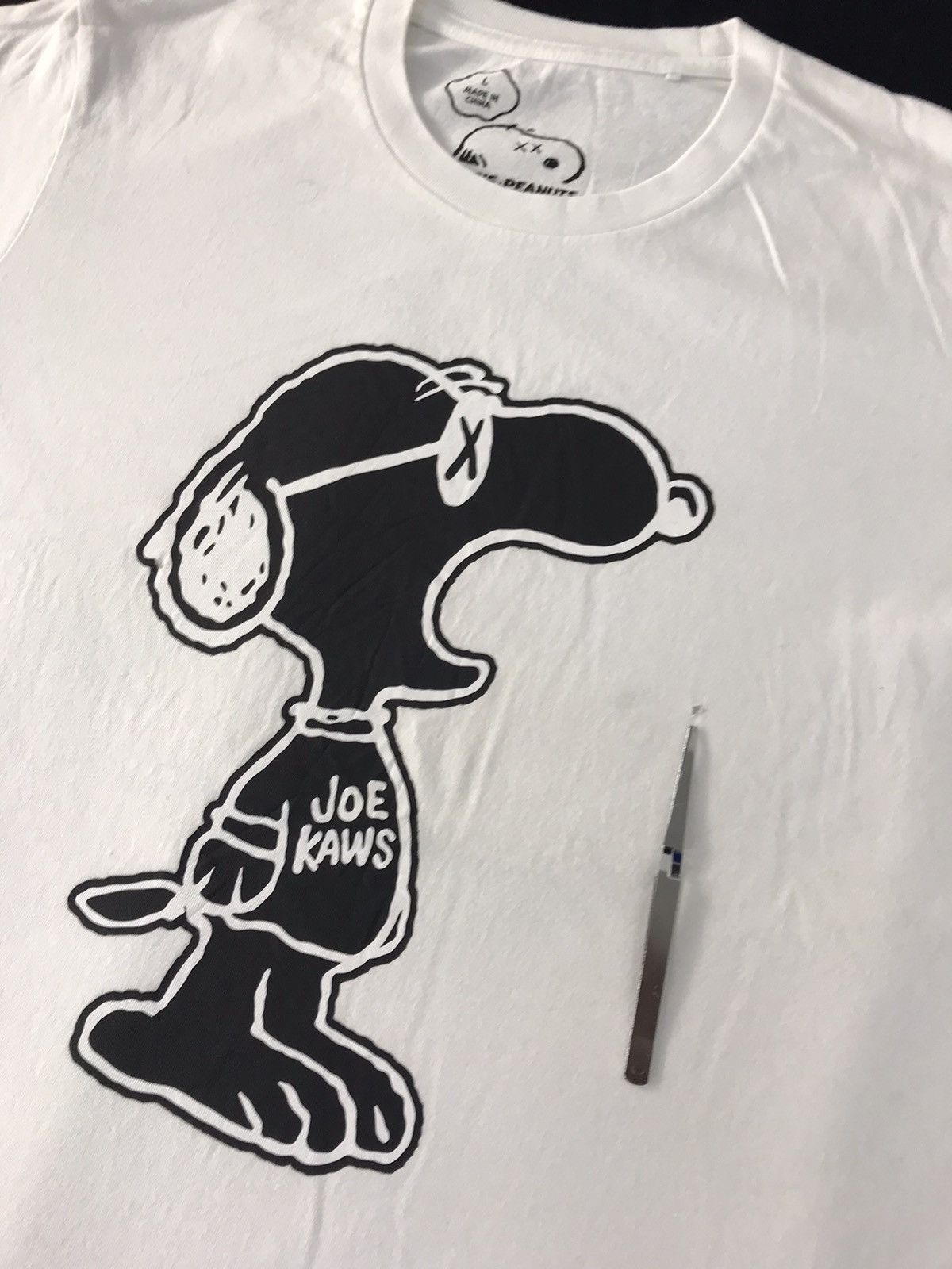 Kaws × Peanuts Kaws X Peanuts Skating Snoopy Big Printed Tee Size US M / EU 48-50 / 2 - 4 Thumbnail