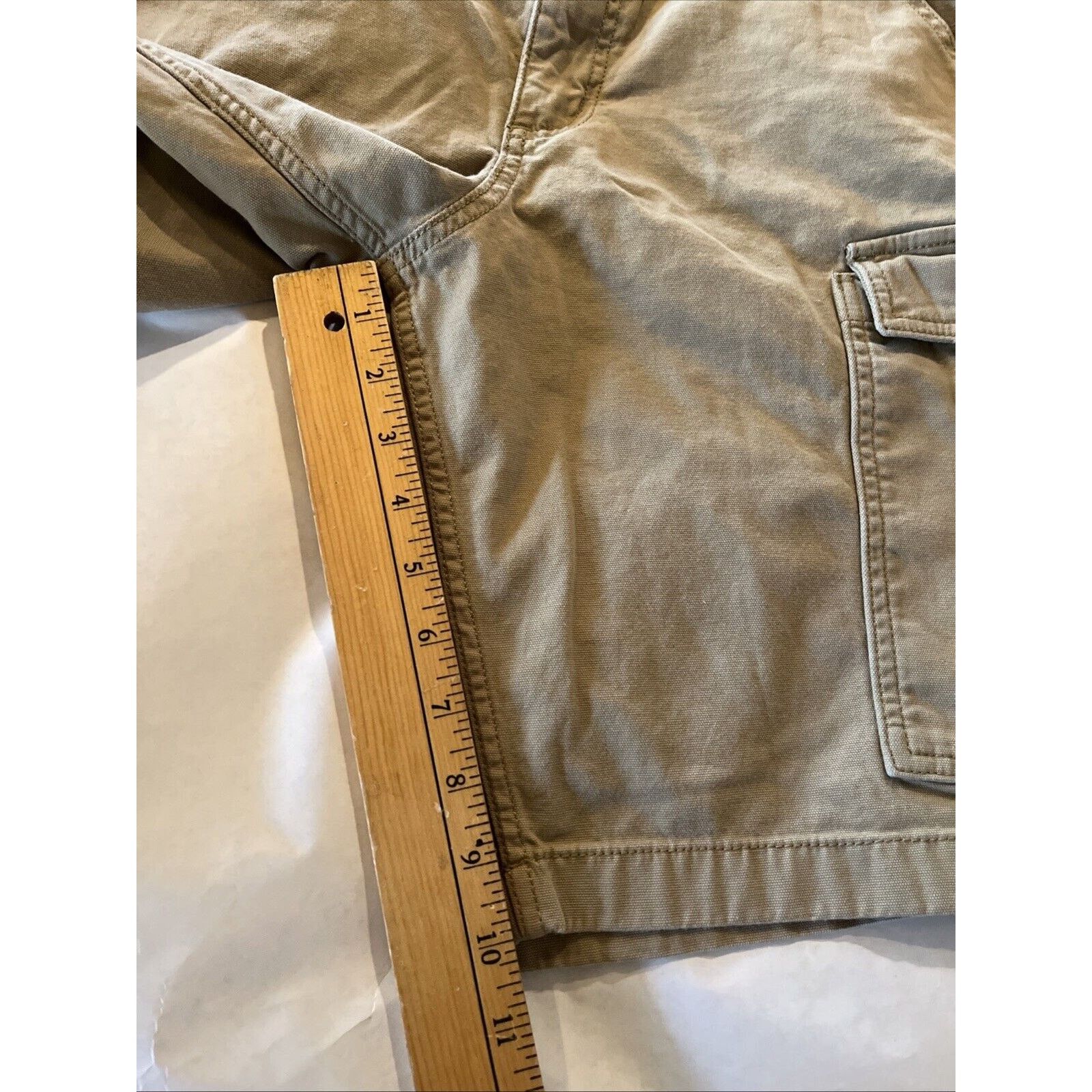 Carhartt Carhartt Canvas Cargo Shorts Men’s 33 Brown Relaxed Workwear Size US 33 - 8 Thumbnail