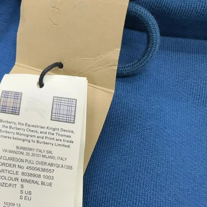 Burberry Burberry Burberry SS22 Logo Print Hoodie for Men-2507 Size US S / EU 44-46 / 1 - 6 Thumbnail