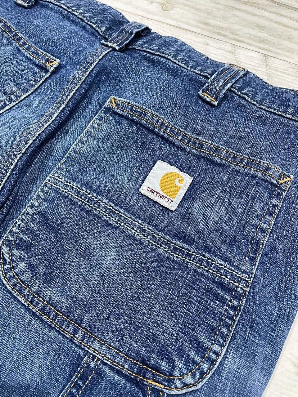 Carhartt Vintage Carhartt Carpenter Blue Denim Jeans Work Pants Size US 32 / EU 48 - 5 Thumbnail