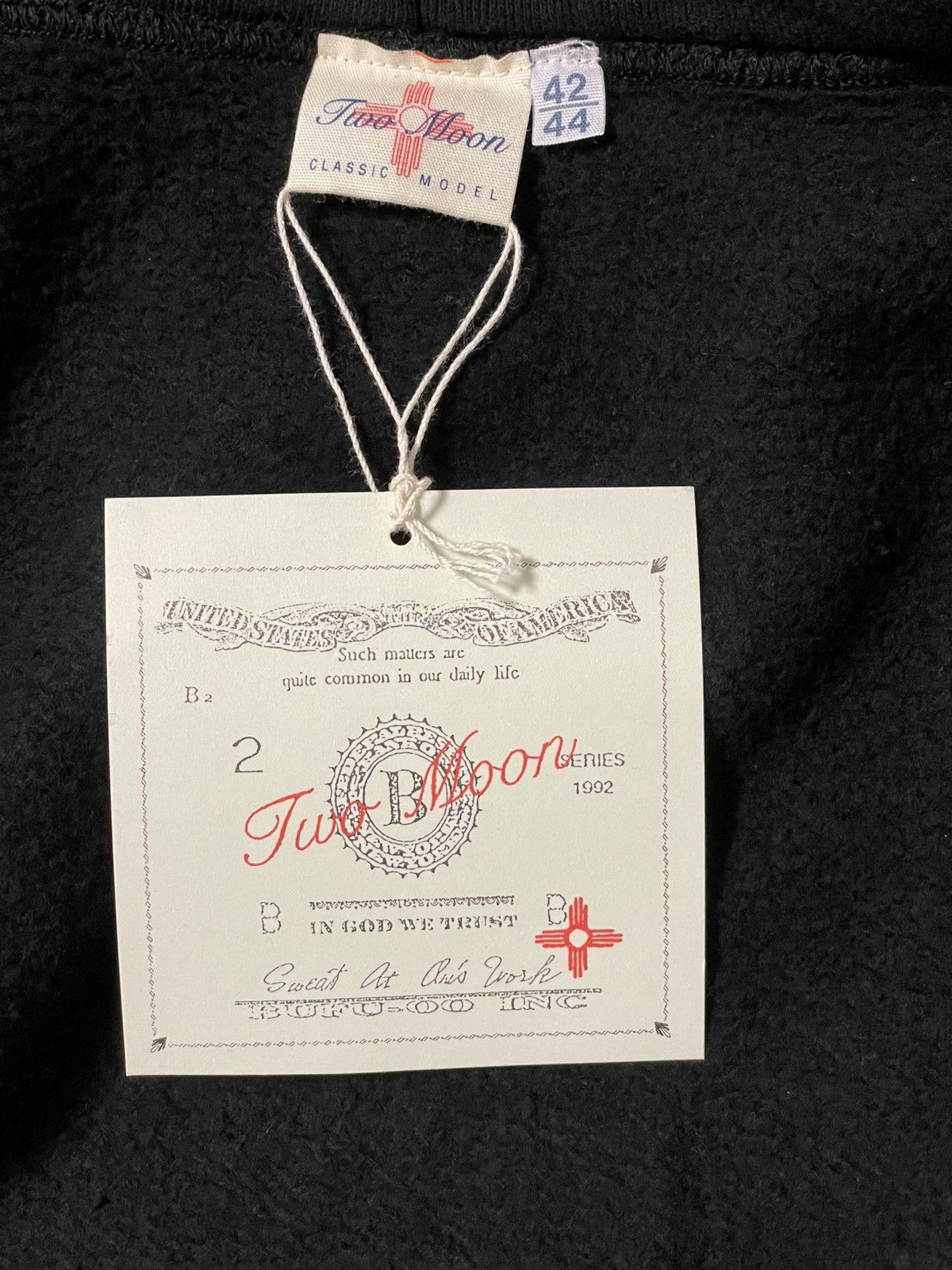 Japanese Brand Two Moon 17515 Full Zip Hoodie Size US L / EU 52-54 / 3 - 4 Thumbnail