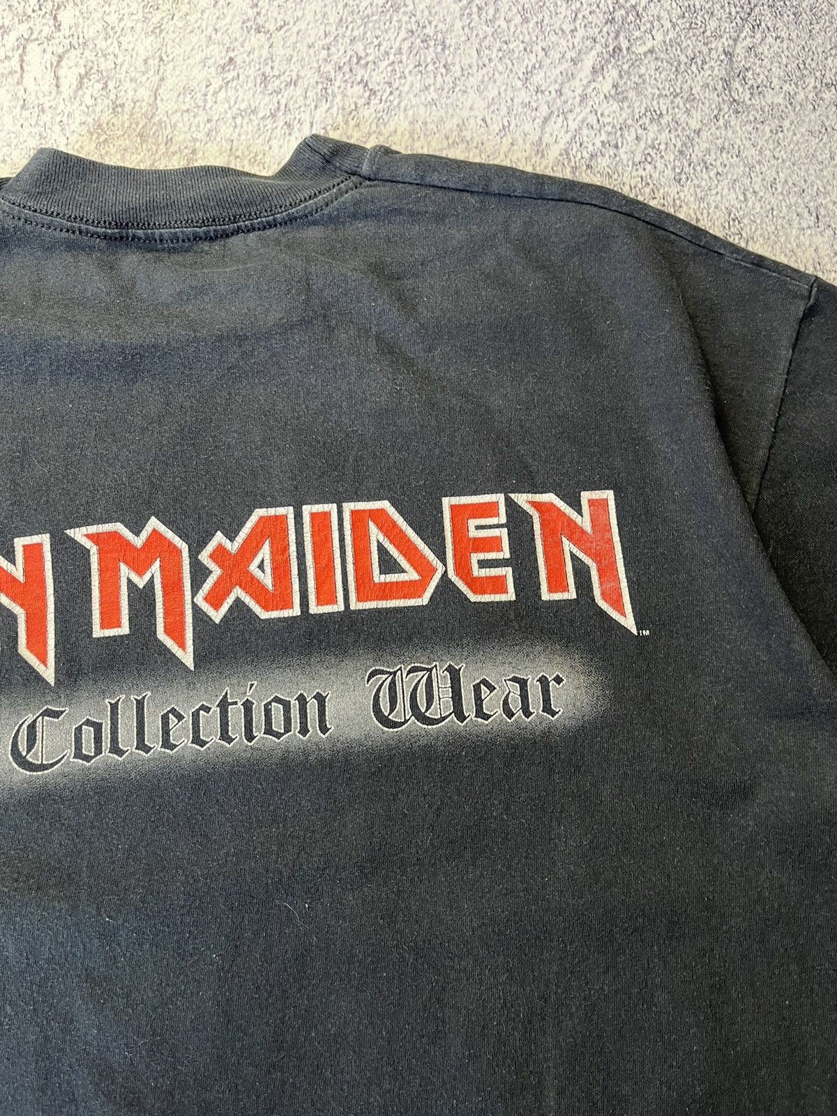 Band Tees Rare Iron Maiden Tee T Shirt 1998 Vintage Black Size US L / EU 52-54 / 3 - 24 Thumbnail