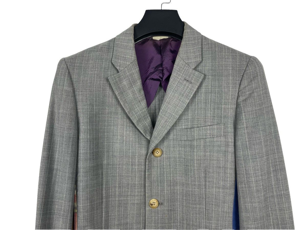 Comme des Garcons Homme Plus Comme des Garçon Homme Plus Patchwork Blazer Size 42R - 3 Thumbnail
