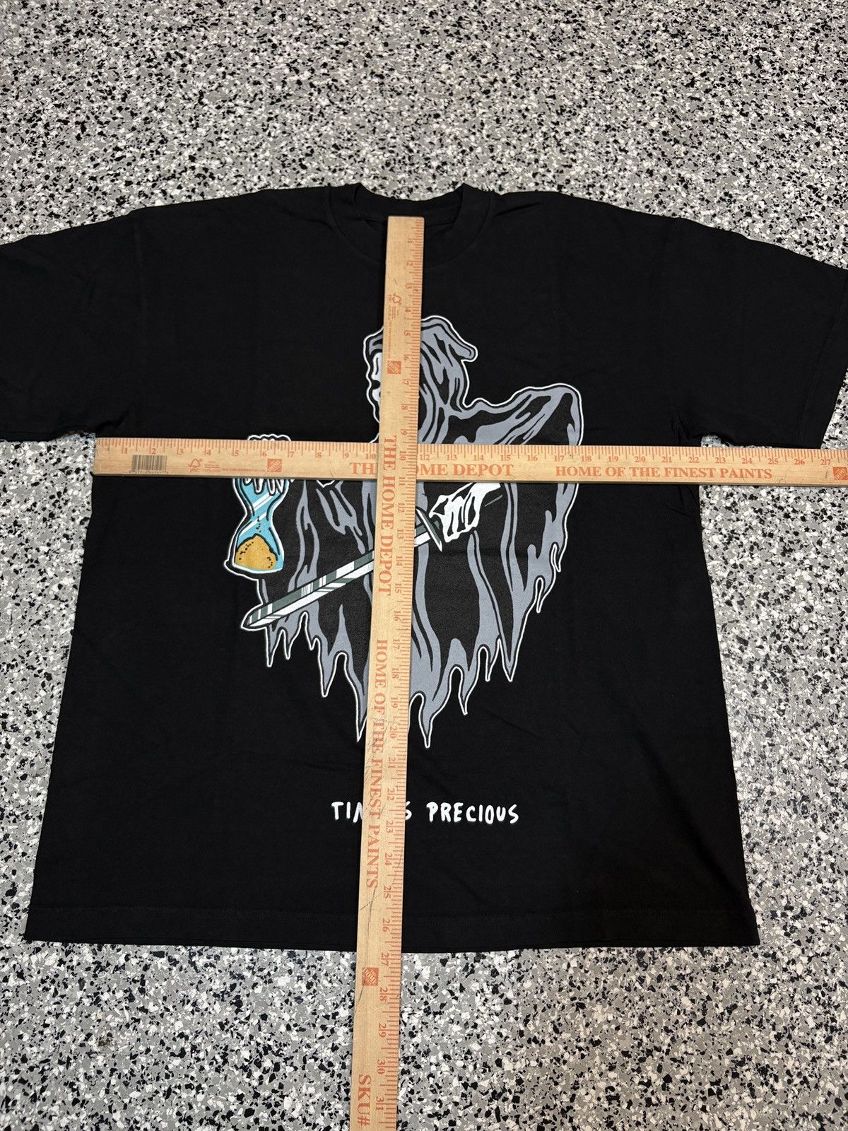Warren Lotas 2020 Warren Lotas “TIME IS PRECIOUS” Black T-Shirt Size L Size US L / EU 52-54 / 3 - 7 Thumbnail