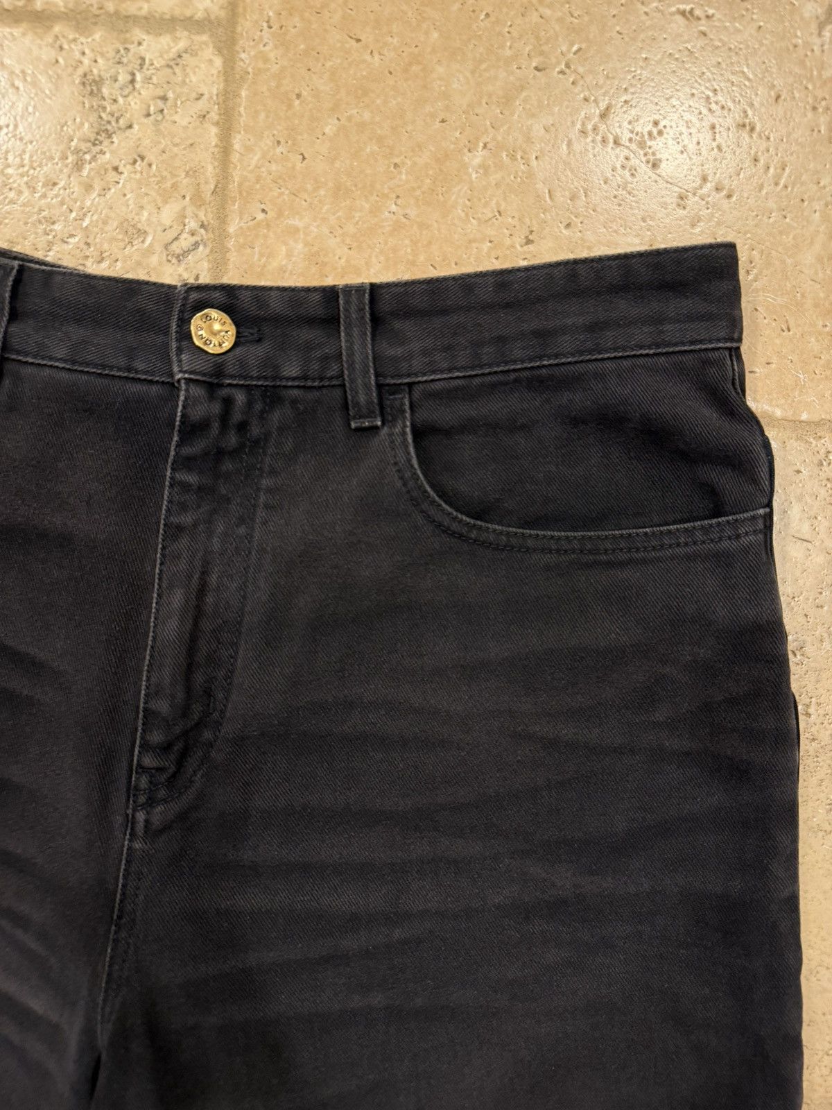 Louis Vuitton Louis Vuitton Denim Workwear Monogram Print Pocket Trousers Size US 33 - 6 Thumbnail
