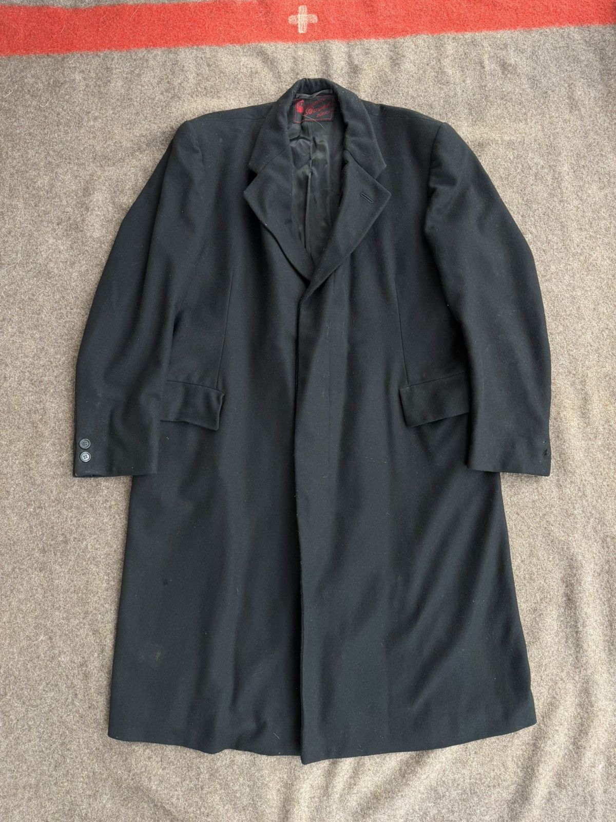Other Confection Bover Antique 20s-40s Avantgarde Woolen Coat Size US L / EU 52-54 / 3 - 1 Thumbnail